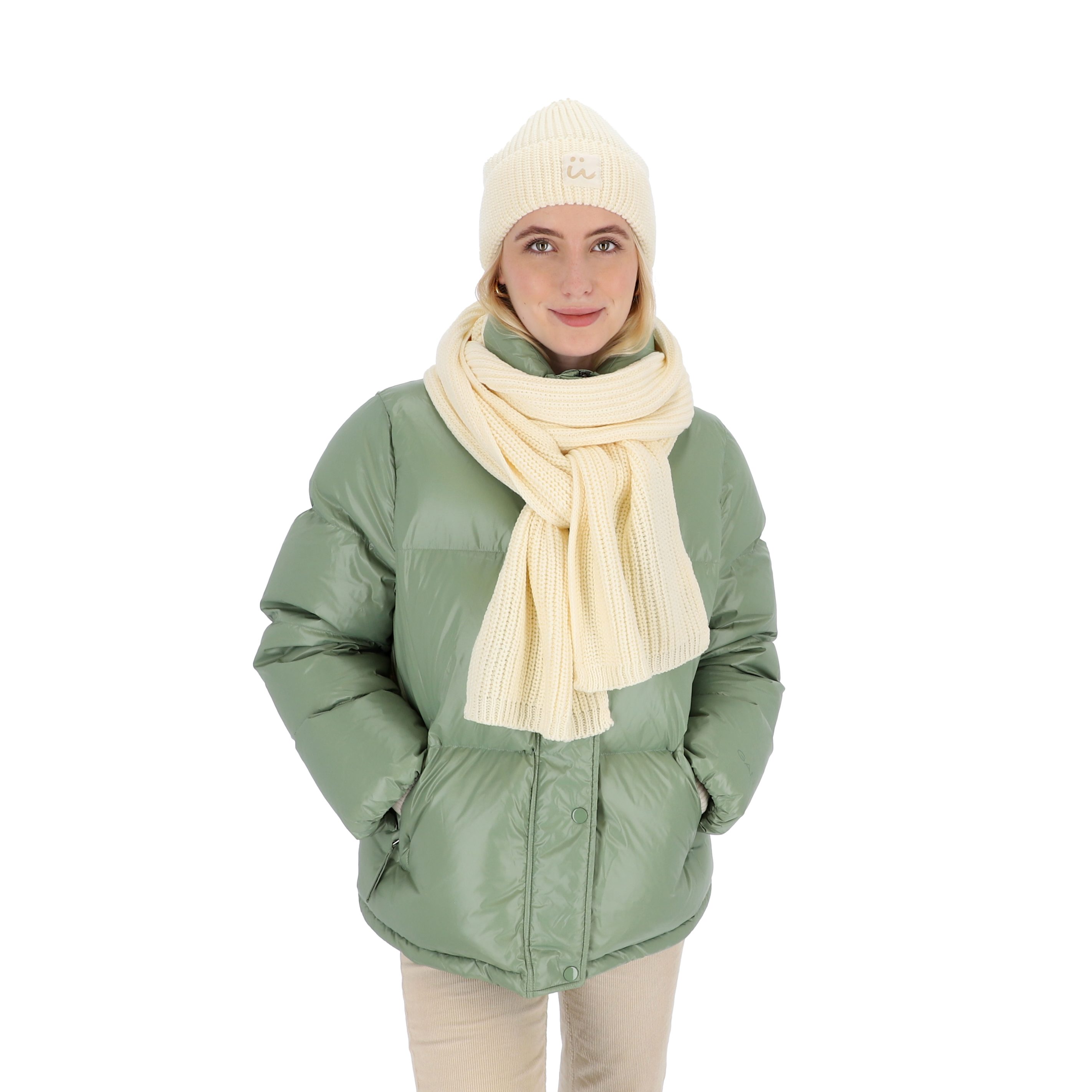 halsüberkopf Accessoires Modeschal Strickschal mit Rippe, günstig online kaufen