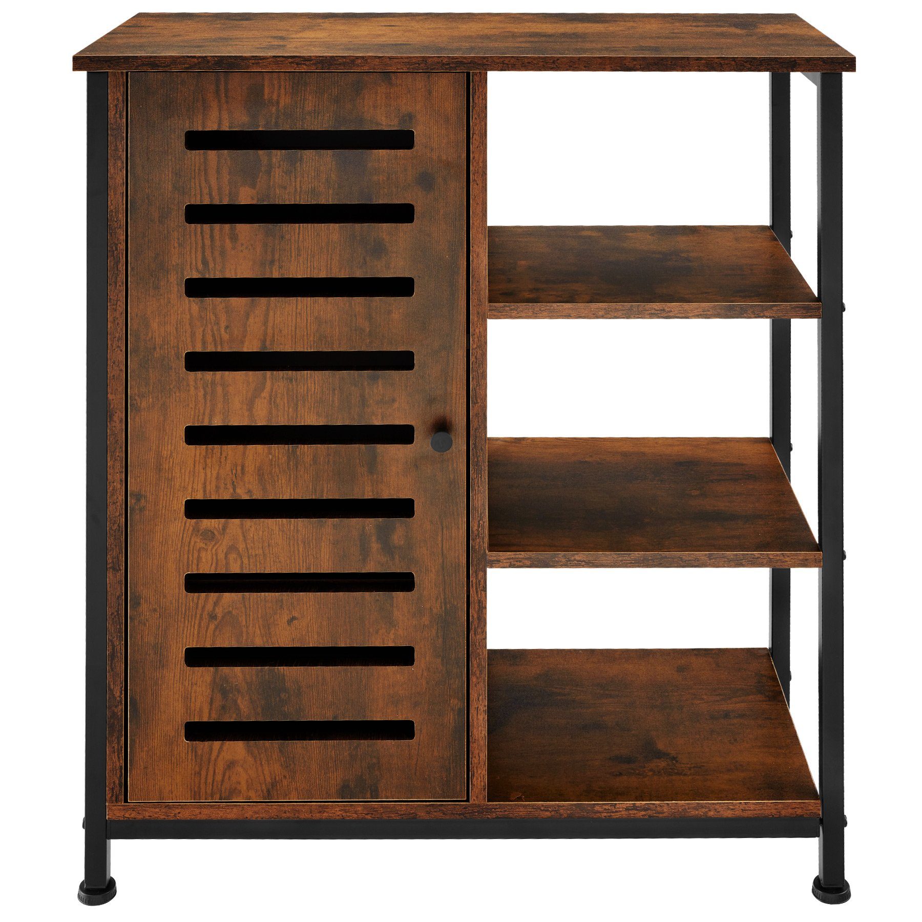 tectake Highboard Sideboard (Sideboard, Montagematerial, Montageanleitung), günstig online kaufen