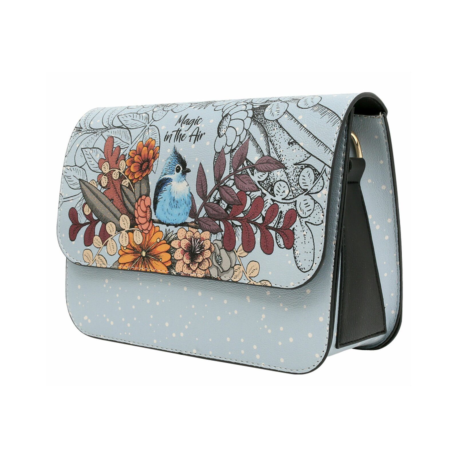 DOGO Handtasche Y-Generation Abendtasche Magic In The Air Damen Umhängetasche, Handgefertigt