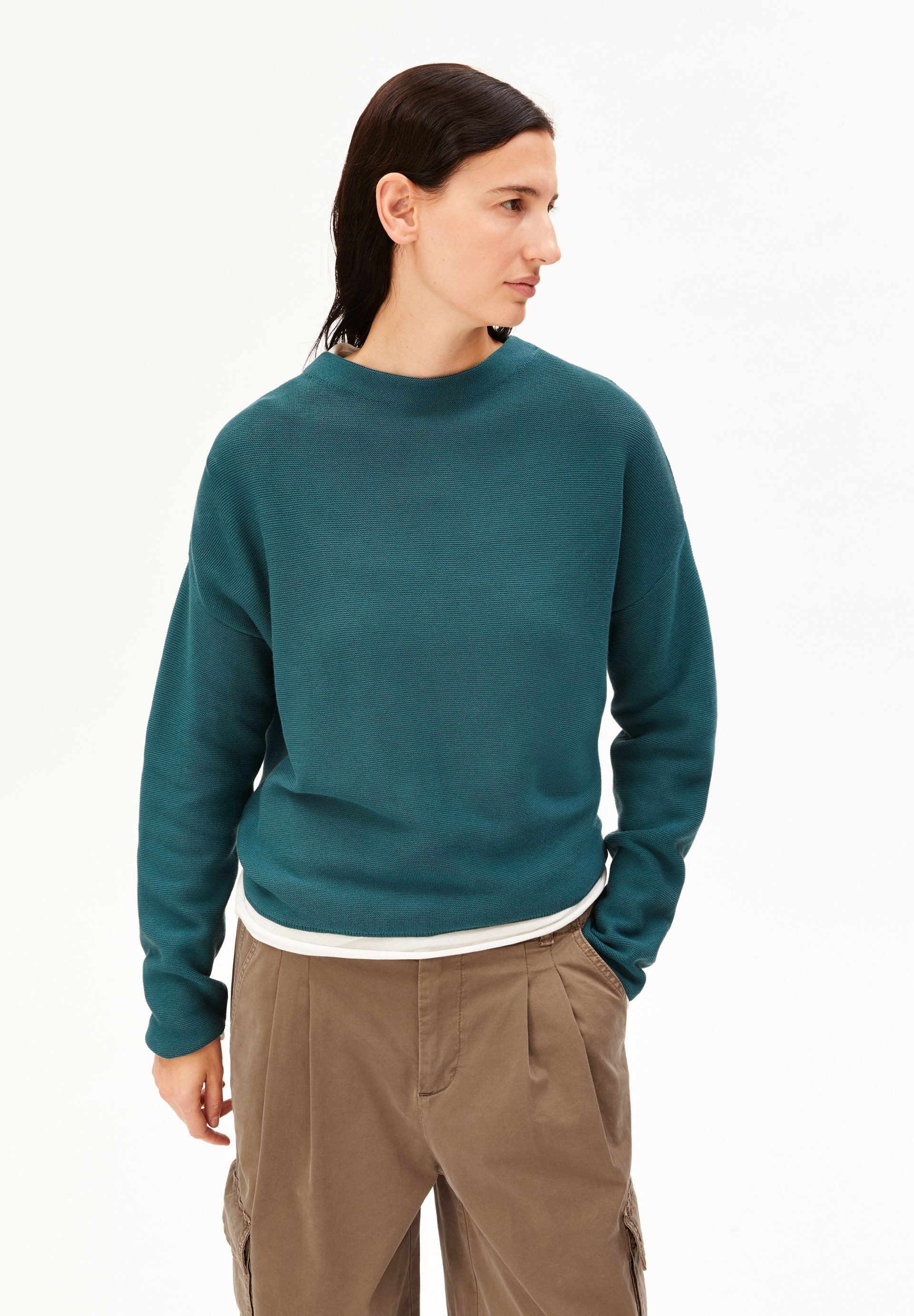 Armedangels Strickpullover MERINAA LINKS LINKS Loose Fit
