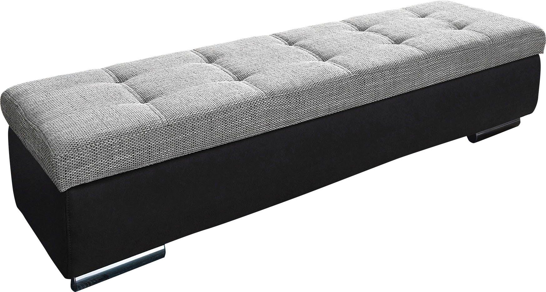 DOMO collection Hocker Treviso XXL: B/T/H: 161/60/41 cm, mit Stauraum, auch günstig online kaufen