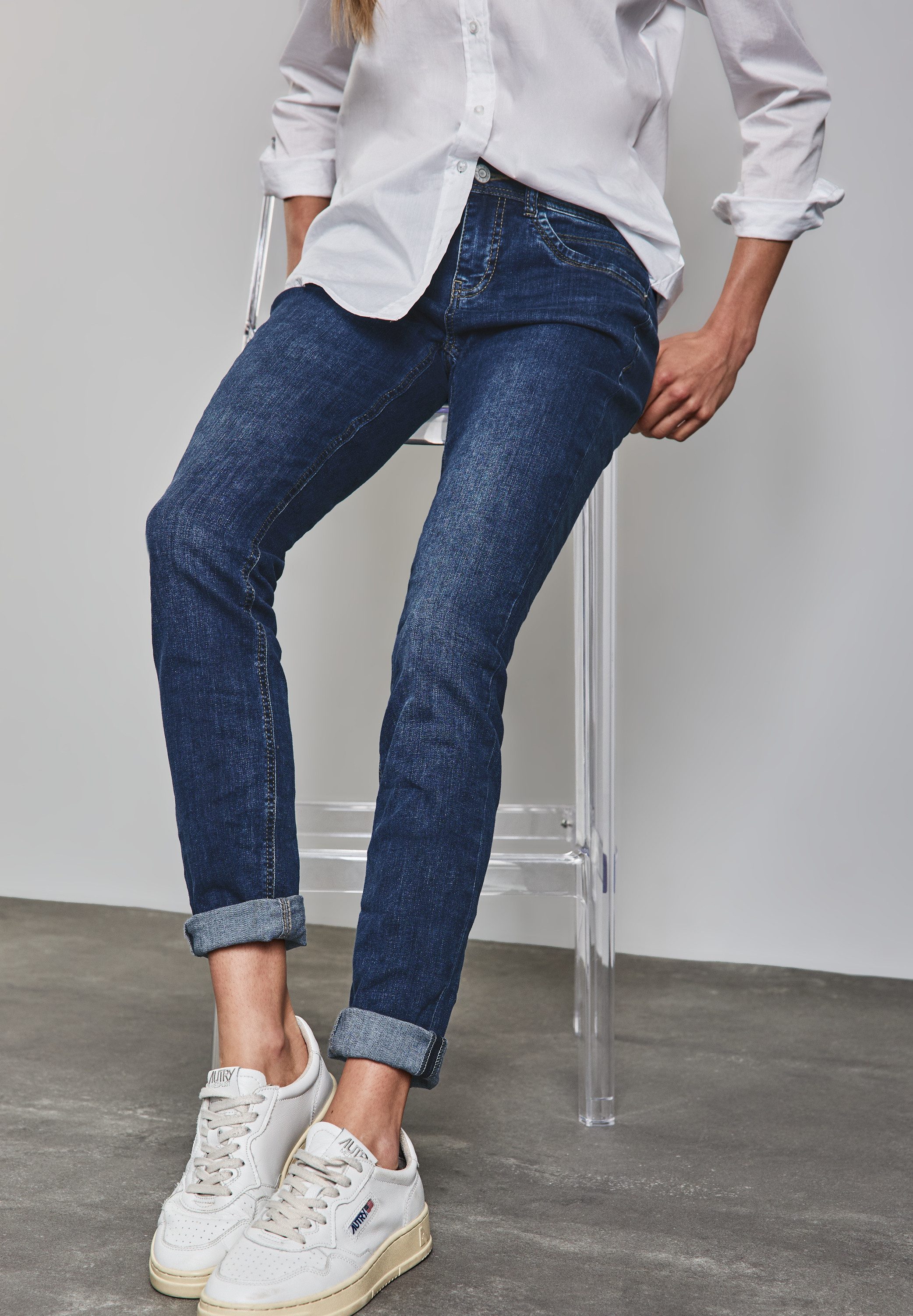 STREET ONE Comfort-fit-Jeans Middle Waist – Bild 3 von 5