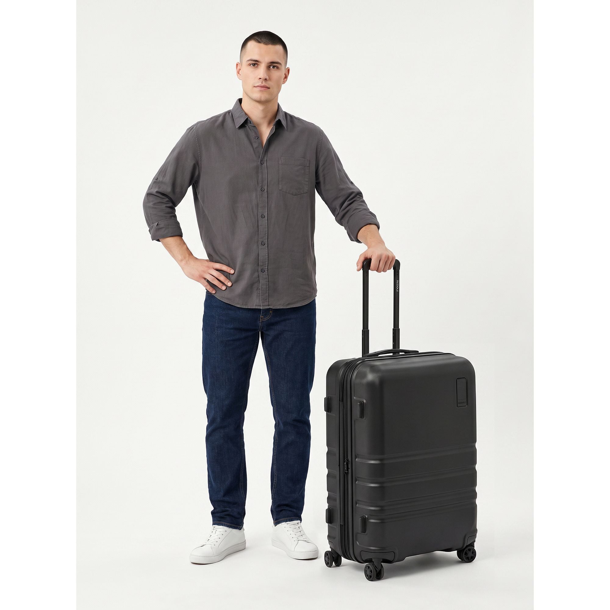 Redolz Hartschalen-Trolley Pro ABS, 4 Rollen, ABS