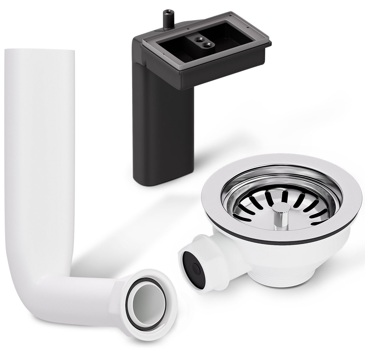 AQUADE Siebventil Siebkorbeinsatz 114mmØ