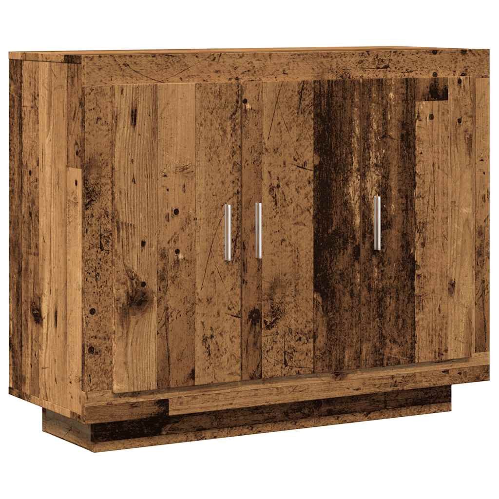 vidaXL Sideboard Sideboard Altholz-Optik 92x35x75 cm Holzwerkstoff (1 St) günstig online kaufen