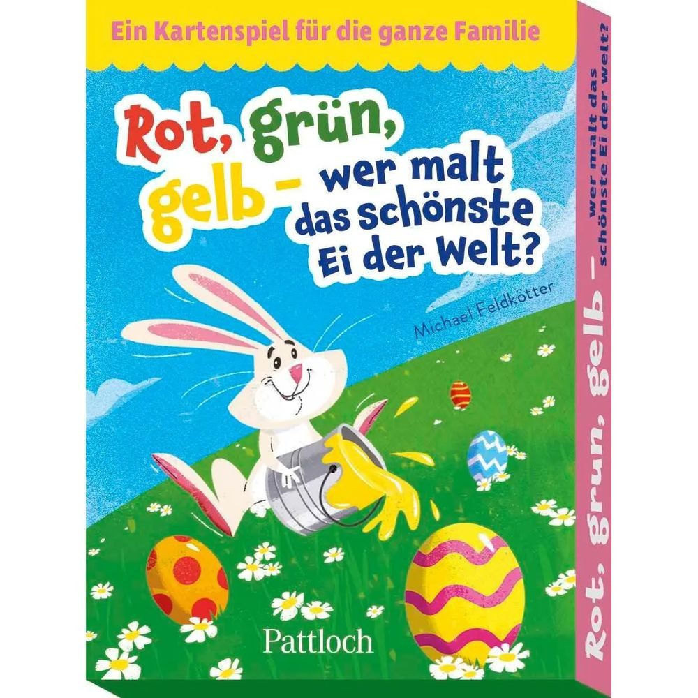 Spiel Rot, grün, gelb - Wer malt das schönste Ei der Welt?