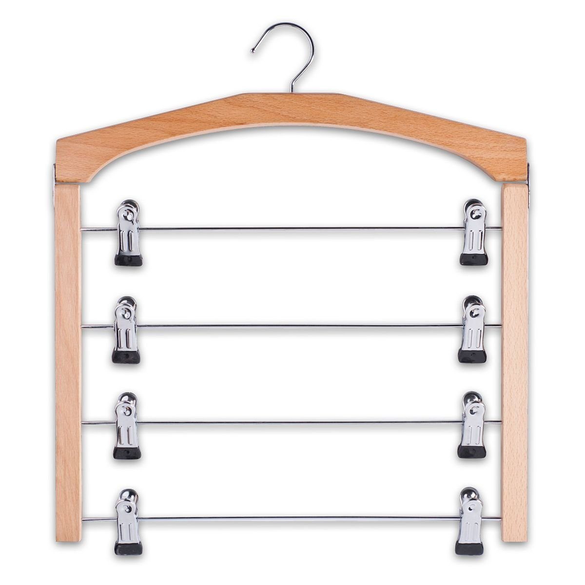 Zeller Present Mehrfach-Kleiderbügel Zeller Rockbügel Hosenbügel Anzugbügel günstig online kaufen