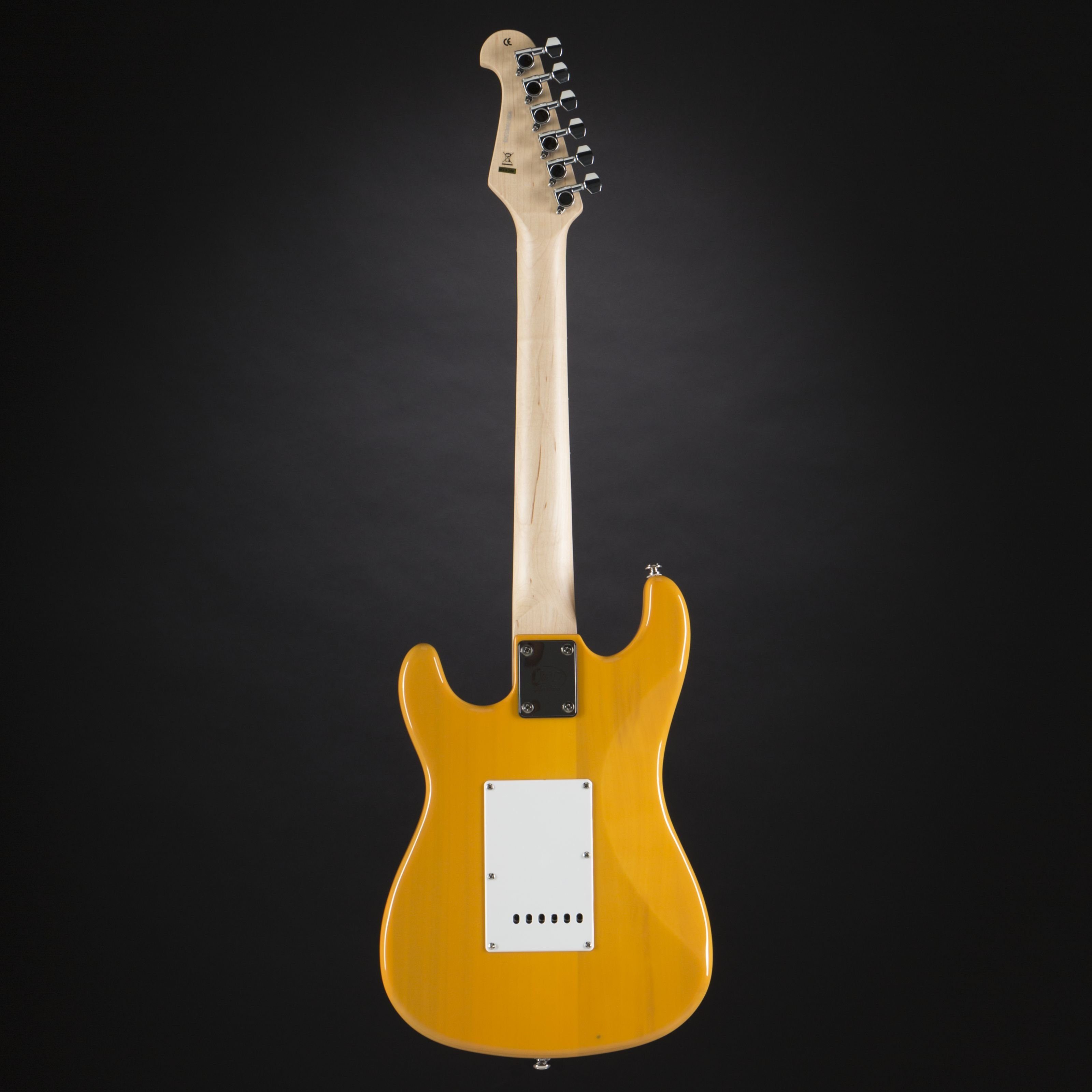 J & D E-Gitarre, ST-MINI BB E-Gitarre 3/4 elektrische Gitarre für Anfänger mit Single Coil und Humbucker Tonabnehmer Electric Guitar in Gelb, E-Gitarren, ST-Modelle, E-Gitarre, 3/4 elektrische Gitarre, Anfänger Gitarre