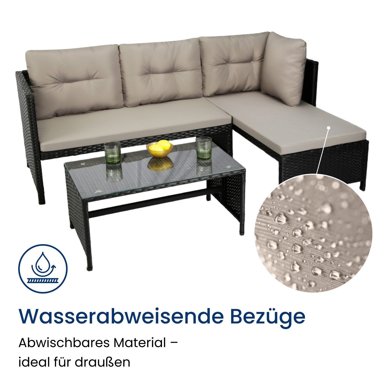 Home Collective Gartenlounge-Set Lounge Möbel Outdoor günstig online kaufen