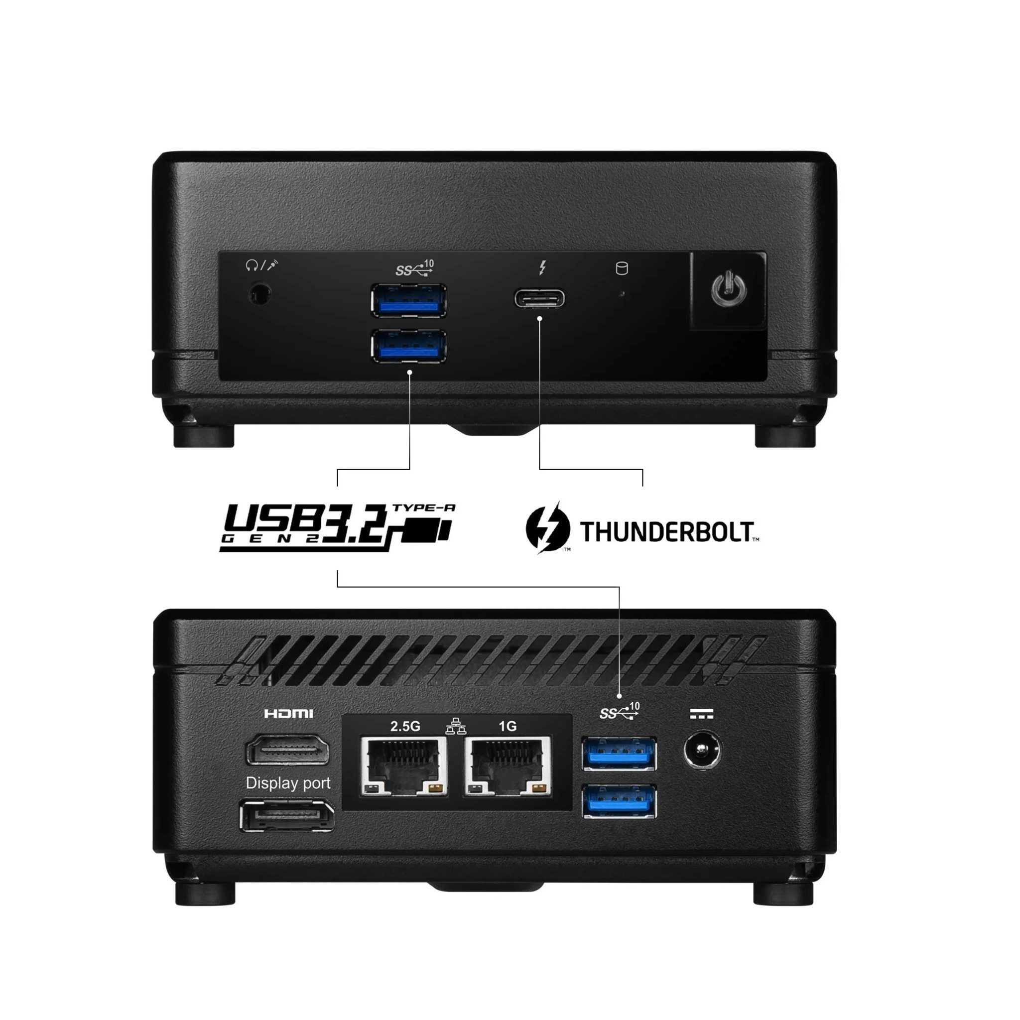 MSI MSI Cubi 5, Intel Core i3 4.4 GHz 8GB 256GB Windows 11 Office 2024 Mini-PC (Intel Core™ i3 1215U, 8 GB RAM, 256 GB SSD)