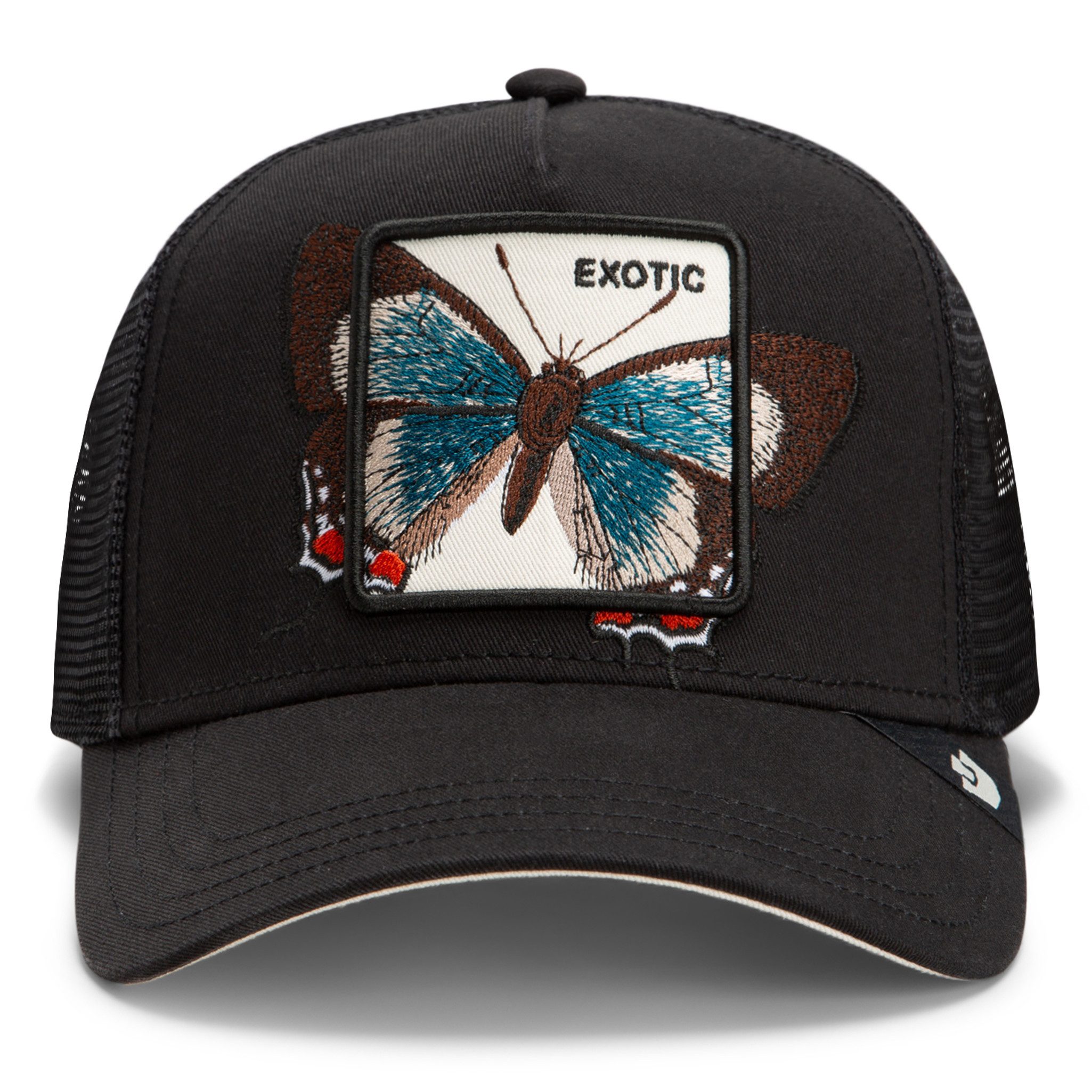 GOORIN Bros. Trucker Cap Goorin Bros 5Panel Baseball Cap Core Mesh Over the Line Butterfly Void (Basecap, Basecap, Meshcap, Trucker Kappe)