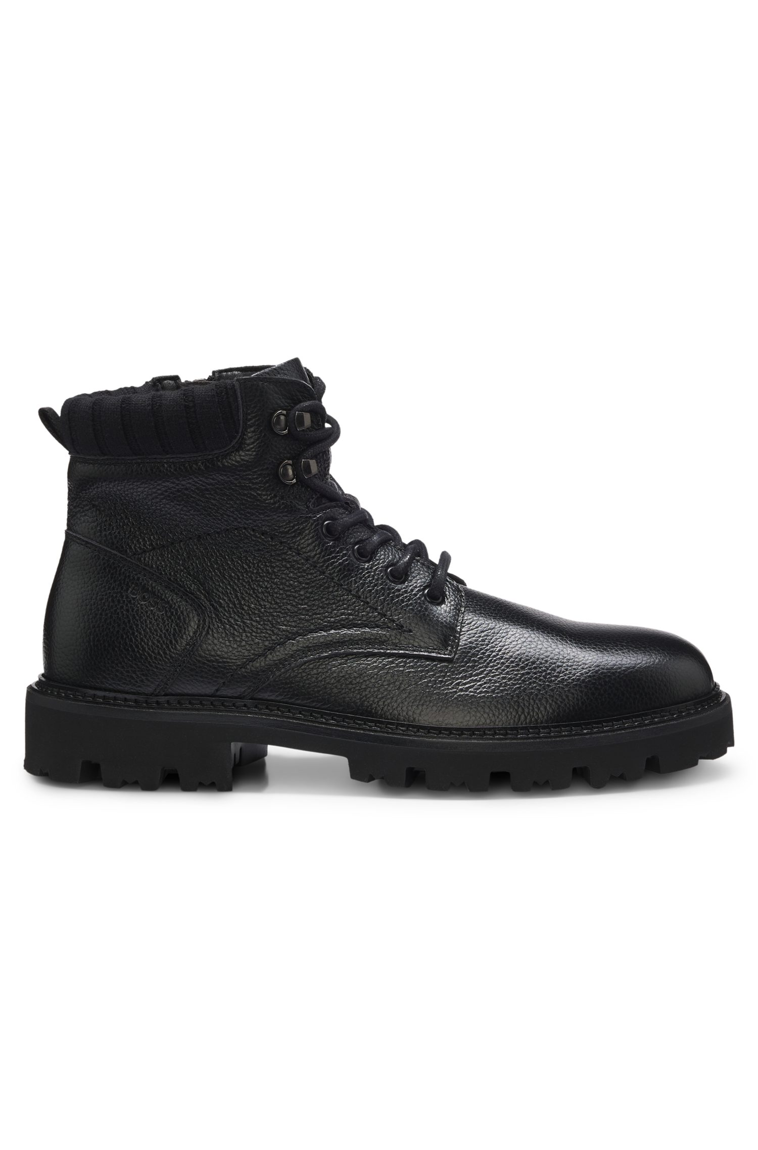 BOSS Schnürboots Herbstboots mit leichter Profil-Laufsohle