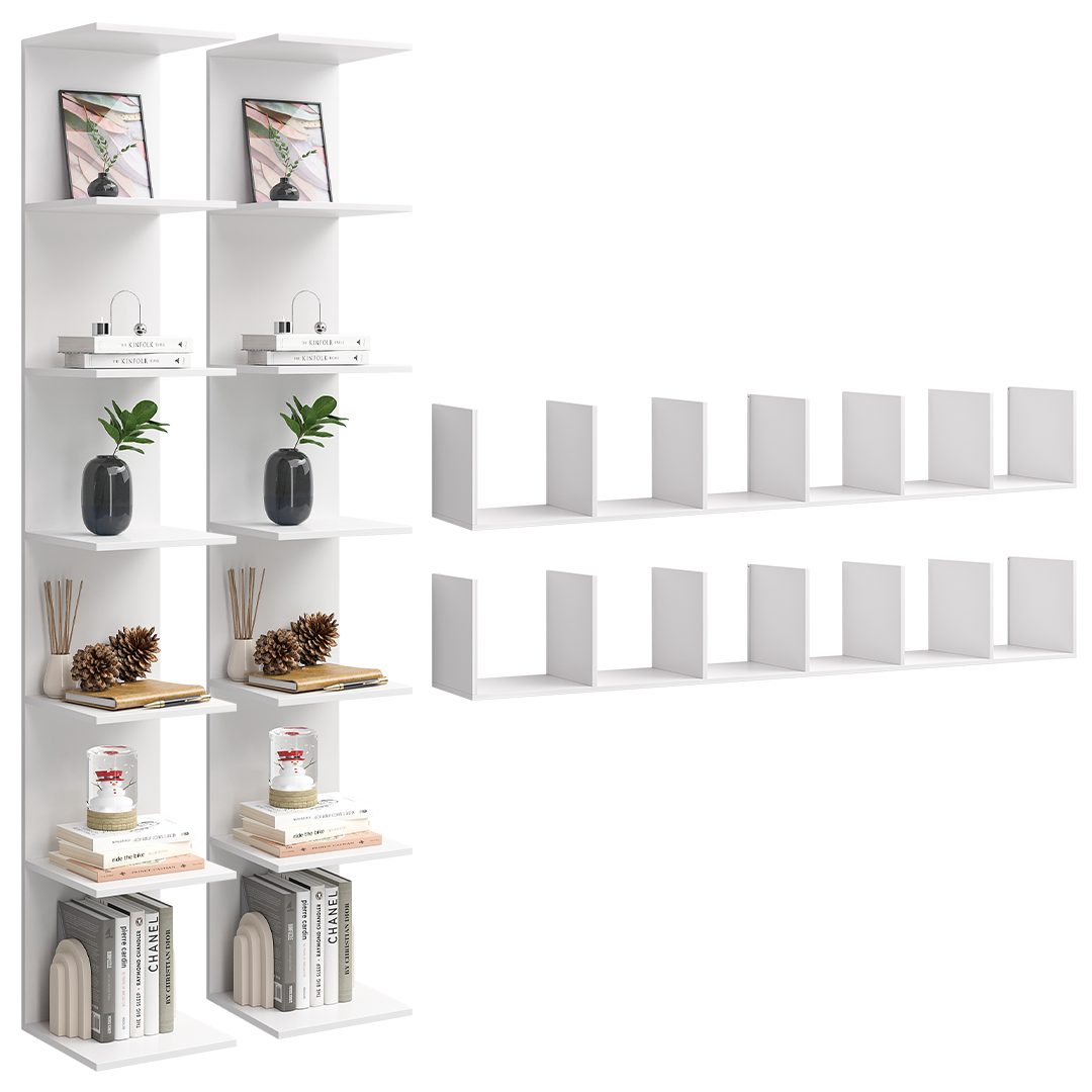 Bellamio Wandregal Ems, Spar-Set, Schweberegal, Montage horizontal oder ver günstig online kaufen