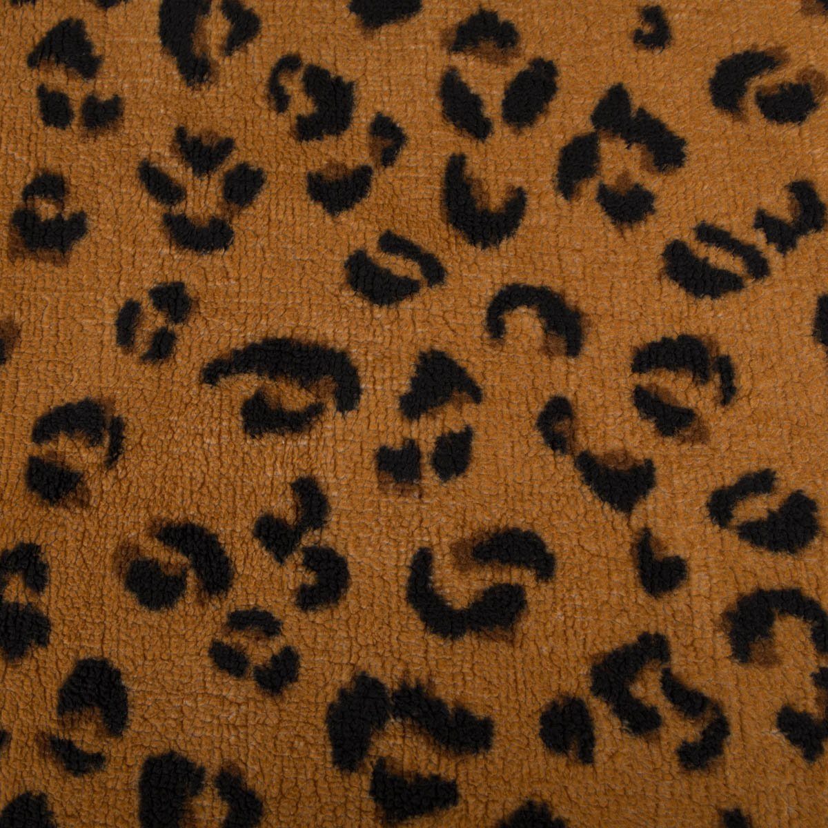 SCHÖNER LEBEN. Stoff Teddy Stoff Plüsch Leo braun 1,50m Breite, pflegeleicht