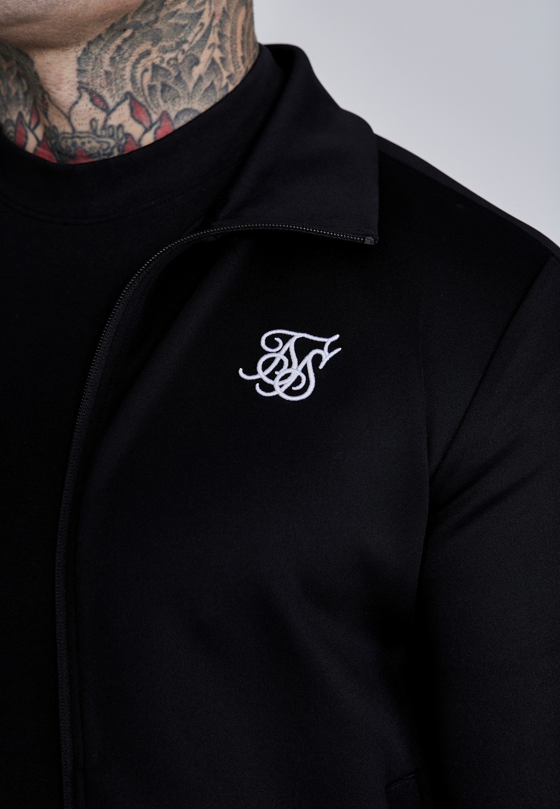 Siksilk Hoodie SikSilk Herren Essentials Poly Trainingsjacke