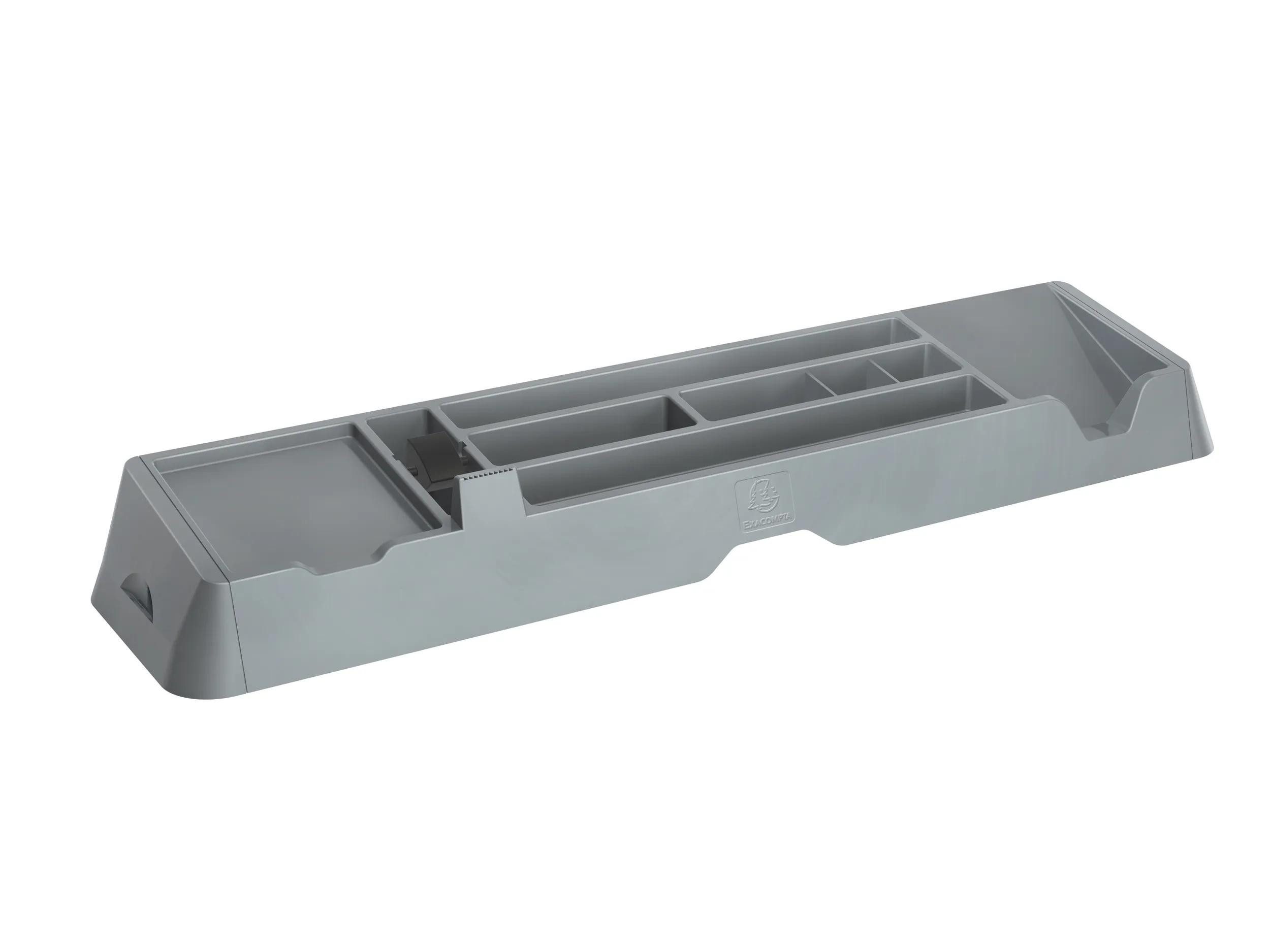 EXACOMPTA Organizer 6x Desktop-Organizer TOOLBAR - Dunkelgrau - 67038D, Accessoires