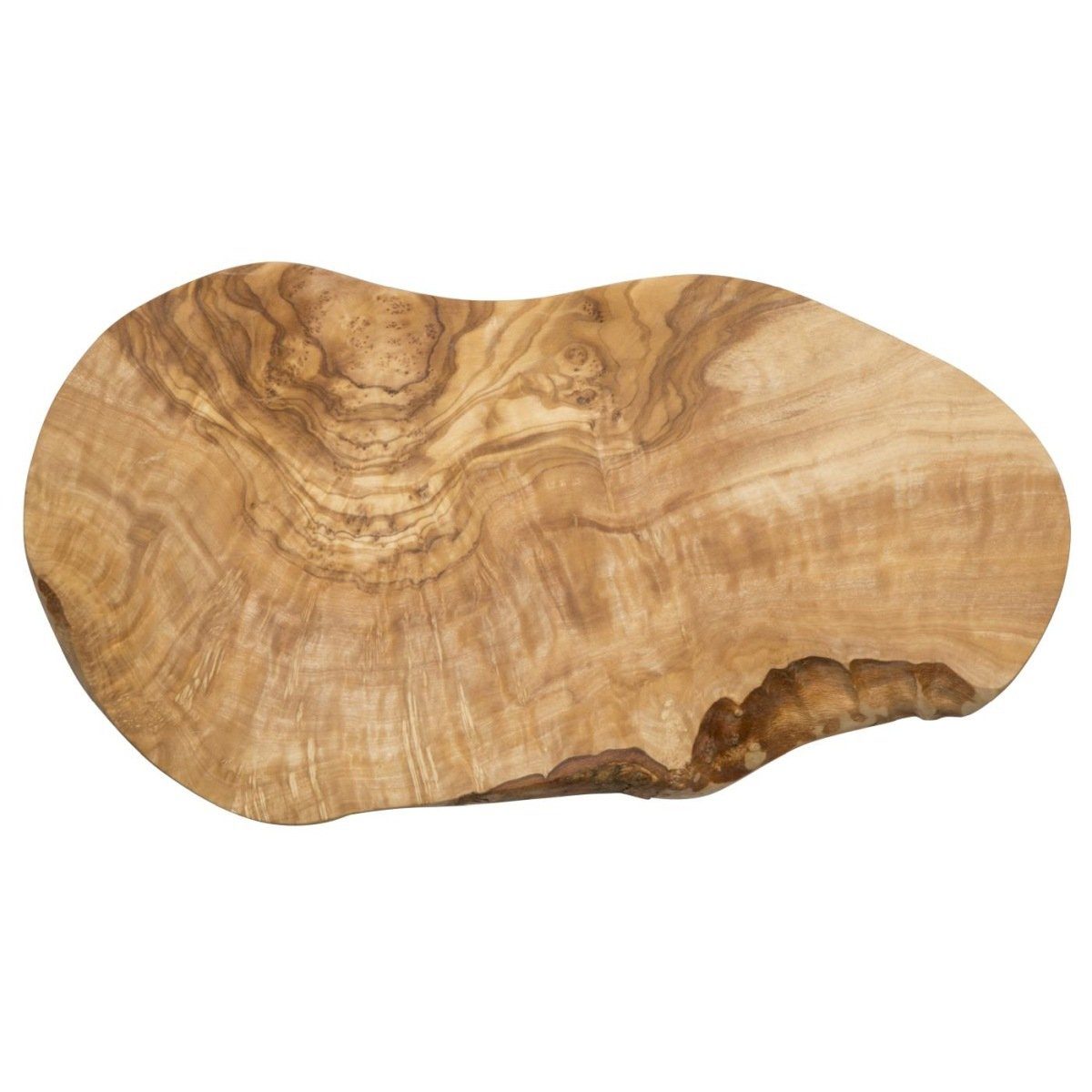 Ib Laursen Schneidebrett Schneidebrett Olivenholz 30x14cm Holzbrett Servierbrett