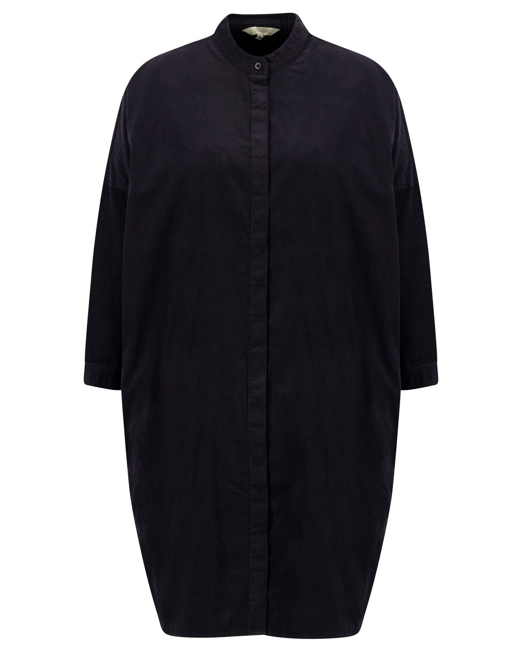 Herrlicher Blusenkleid Damen Hemdblusenkleid AMIELLA (1-tlg) schwarz (15) | Blusenkleider
