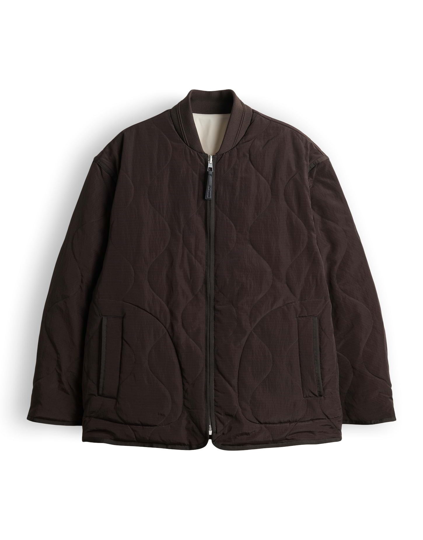 OPUS Winterjacke 2-in-1 Blousonjacke zum Wenden Loose Fit Loose Fit Eingrifftaschen vorne