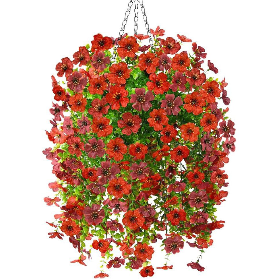 Kunstblumenstrauß Outdoor-Dekor Kunstblumen, Künstliche Veilchensträuße, Co günstig online kaufen