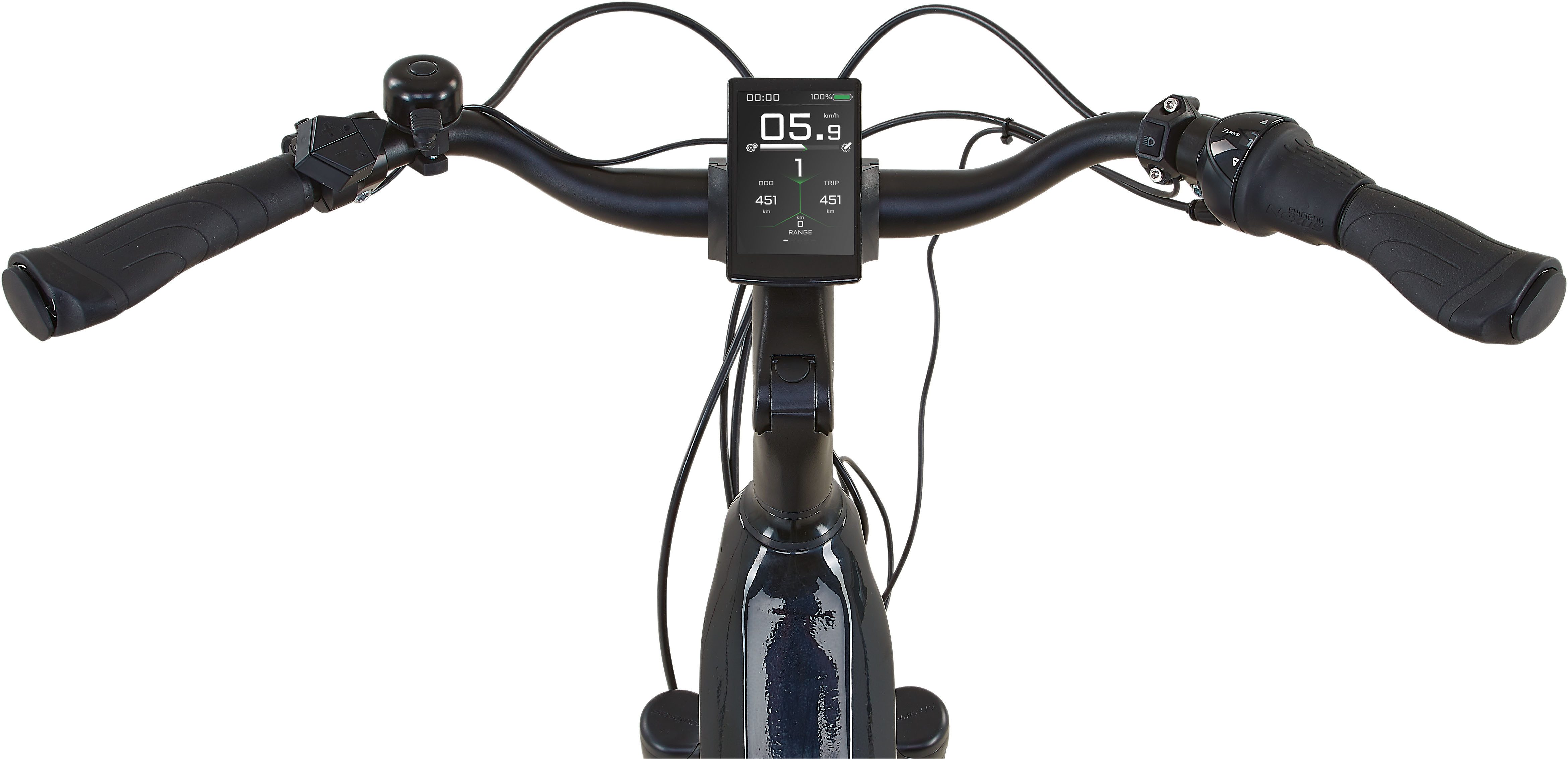 Prophete E-Bike Cityrad Geniesser 4.9, 7 Gang Shimano Nexus Schaltwerk, Nabenschaltung, Mittelmotor, 540 Wh, Pedelec, Elektrofahrrad für Damen u. Herren