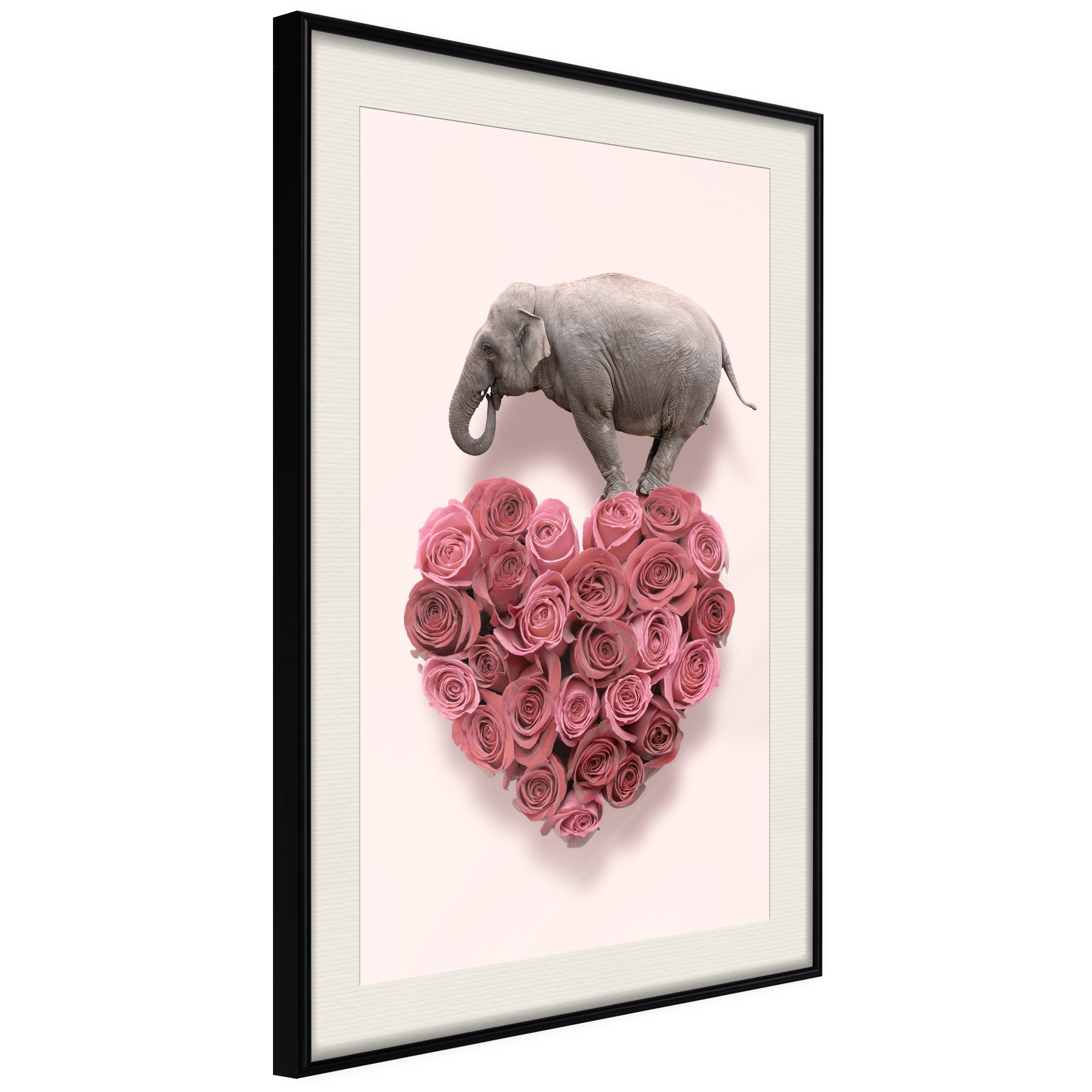 Artgeist Poster Enamored Elephant []