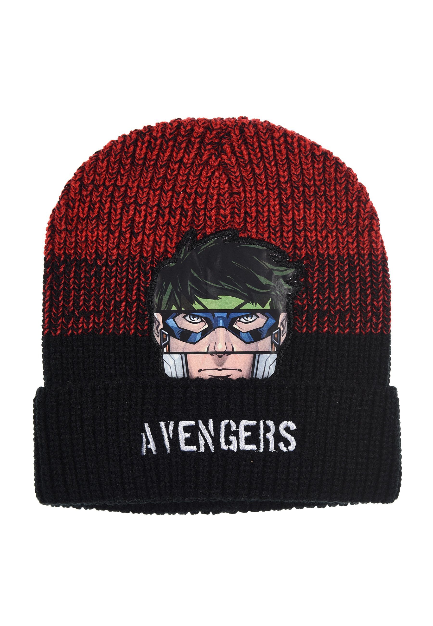The AVENGERS Beanie Kinder Jungen Winter-Mütze