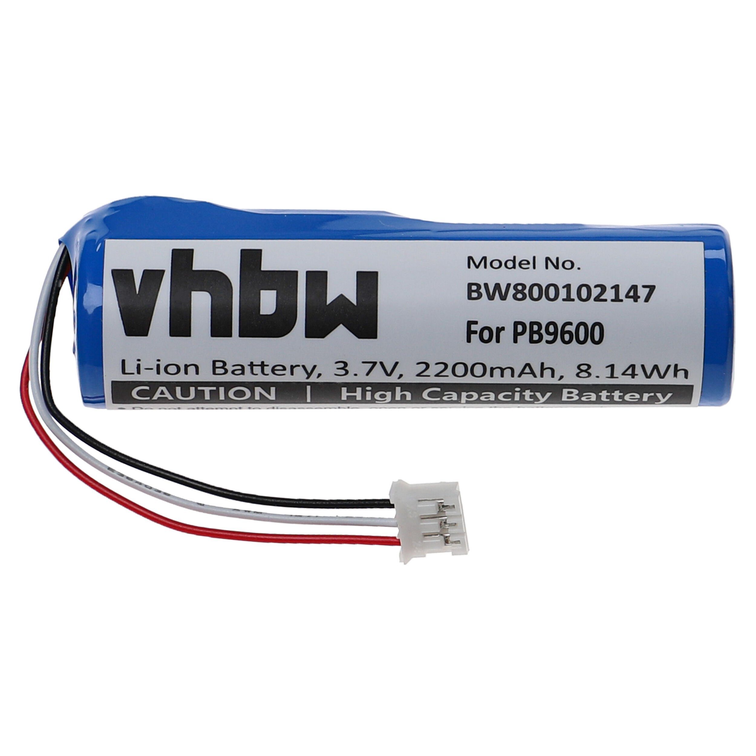 vhbw kompatibel mit Philips Pronto TSU-9600 Akku Li-Ion 2200 mAh (3,7 V)