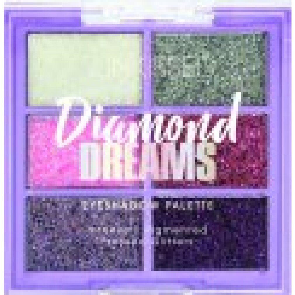 SUNKISSED Lidschatten Diamond Dreams Glitzer Lidschatten Palette 6 x 1.1 g