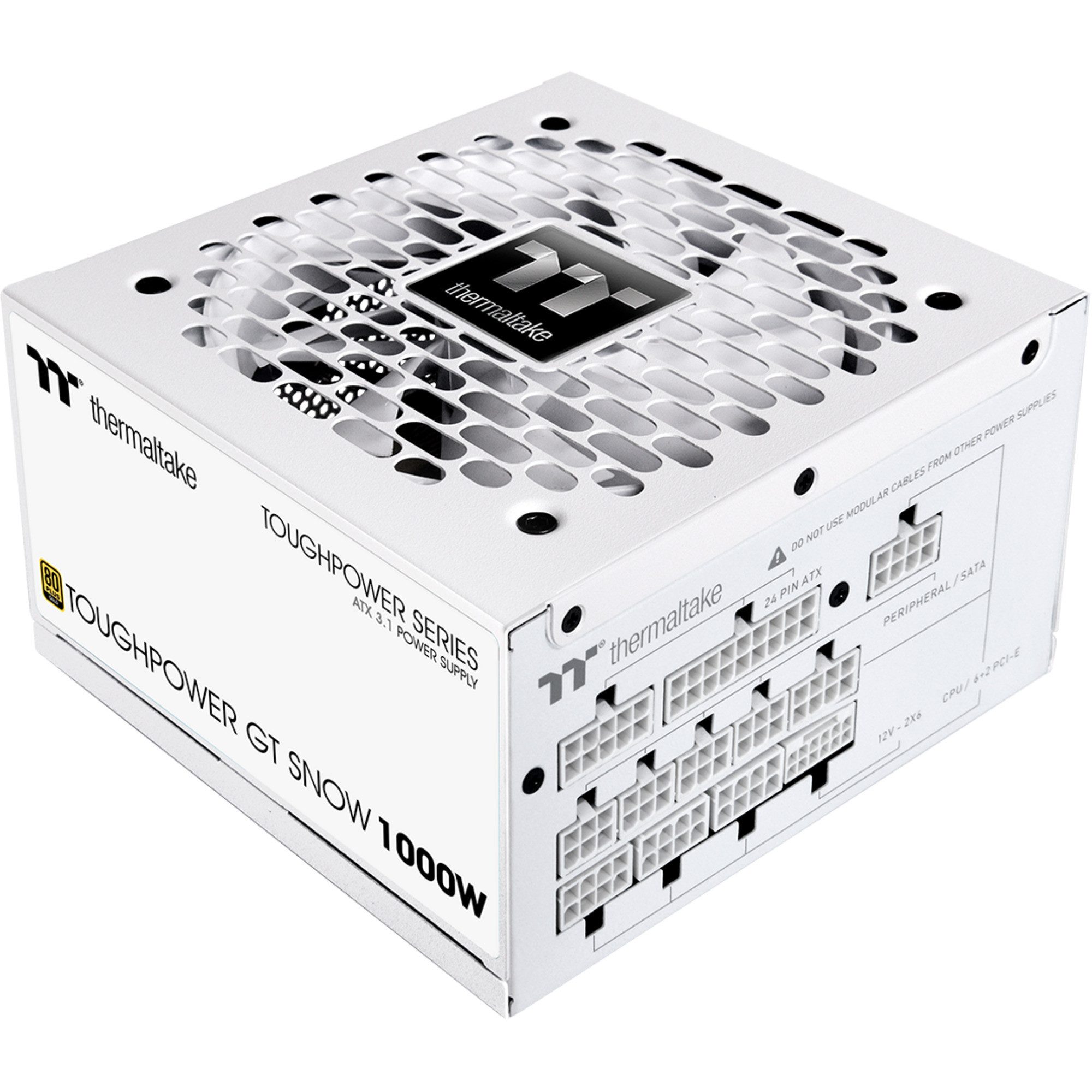 Thermaltake Thermaltake Toughpower GT Snow 1000W, PC-Netzteil, PC-Netzteil (80 PLUS Gold)