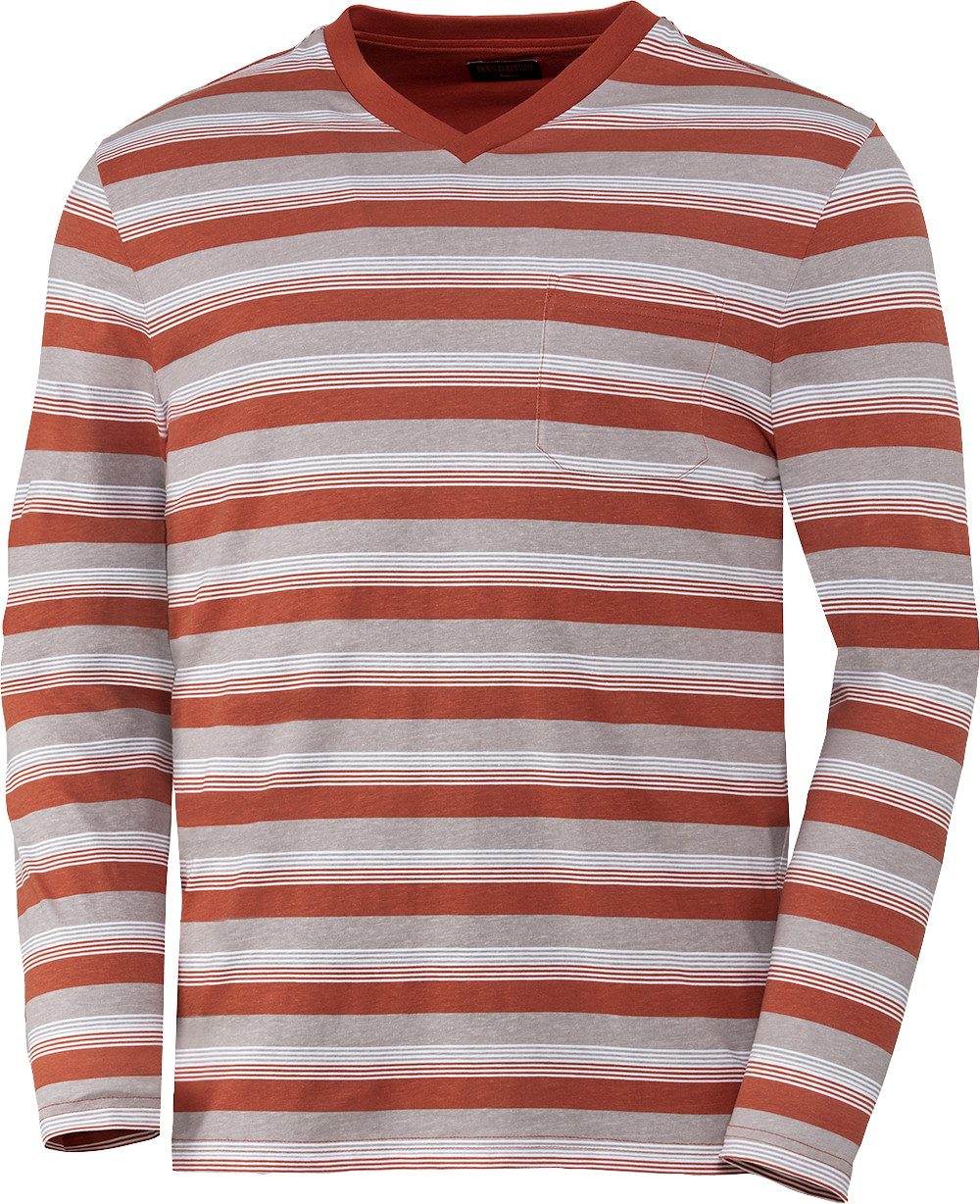 Franco Bettoni Pyjama (Spar-Set, 4-teiliges Pyjama-Set: 2 Langarmshirts und günstig online kaufen