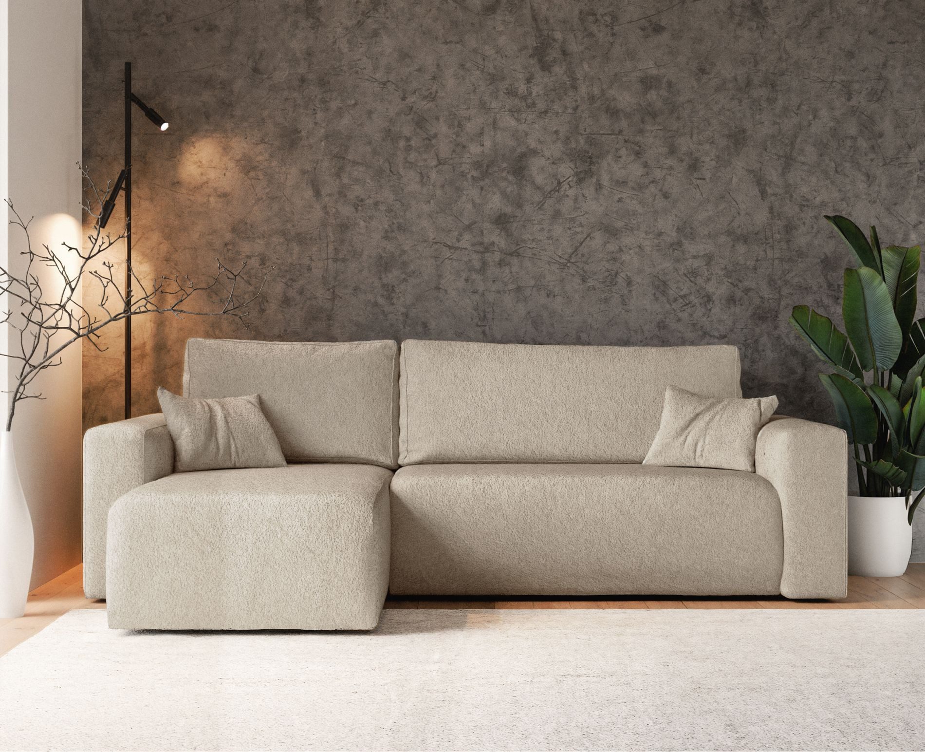 Selsey Ecksofa PIANONI, mit Schlaffunktion, Bettkasten günstig online kaufen