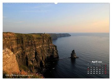 CALVENDO Wandkalender Irland (Premium, hochwertiger DIN A2 Wandkalender 2023, Kunstdruck in Hochglanz)