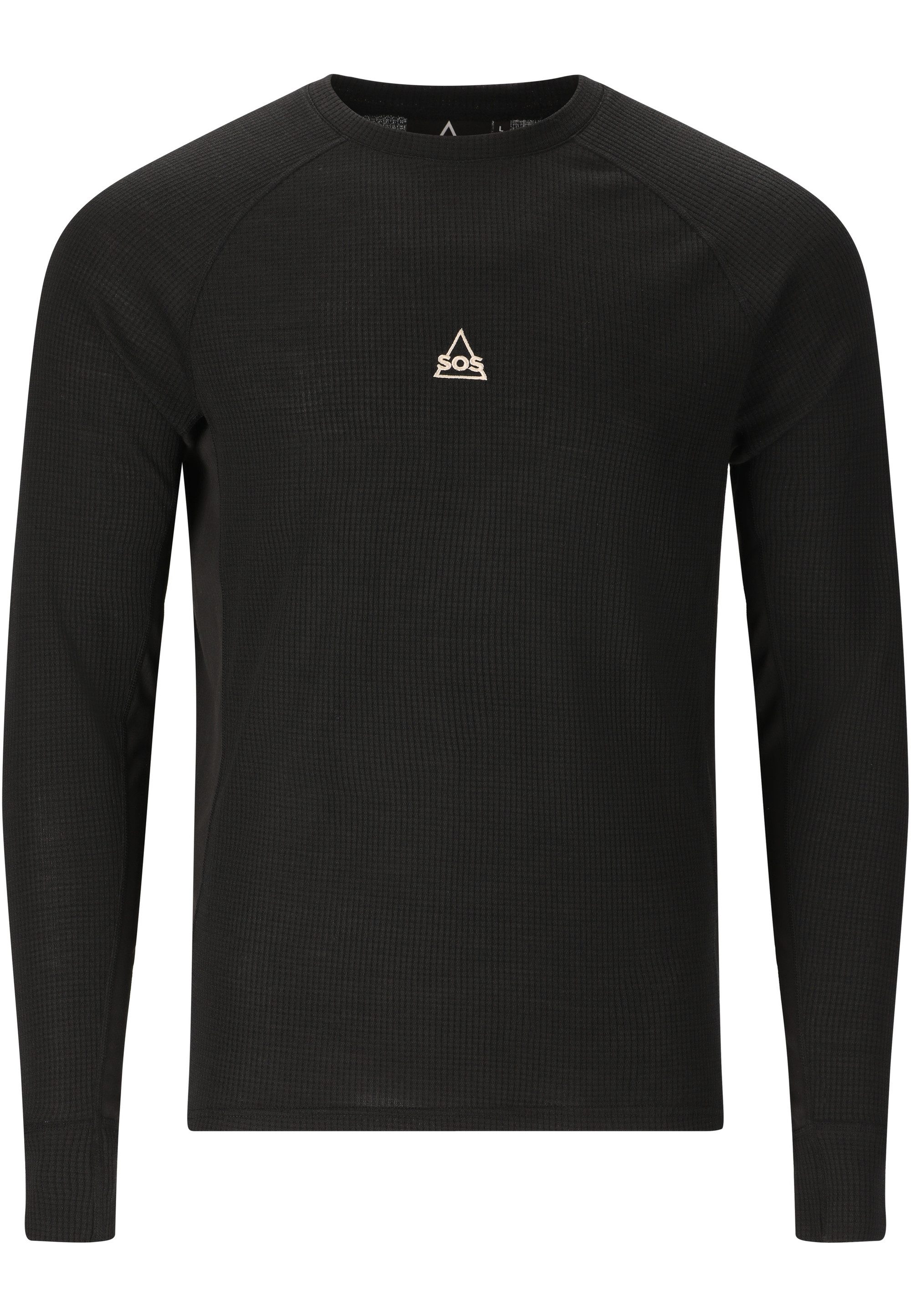 SOS Funktionsshirt Namsan (2-tlg) mit bequemer Merino-Wolle