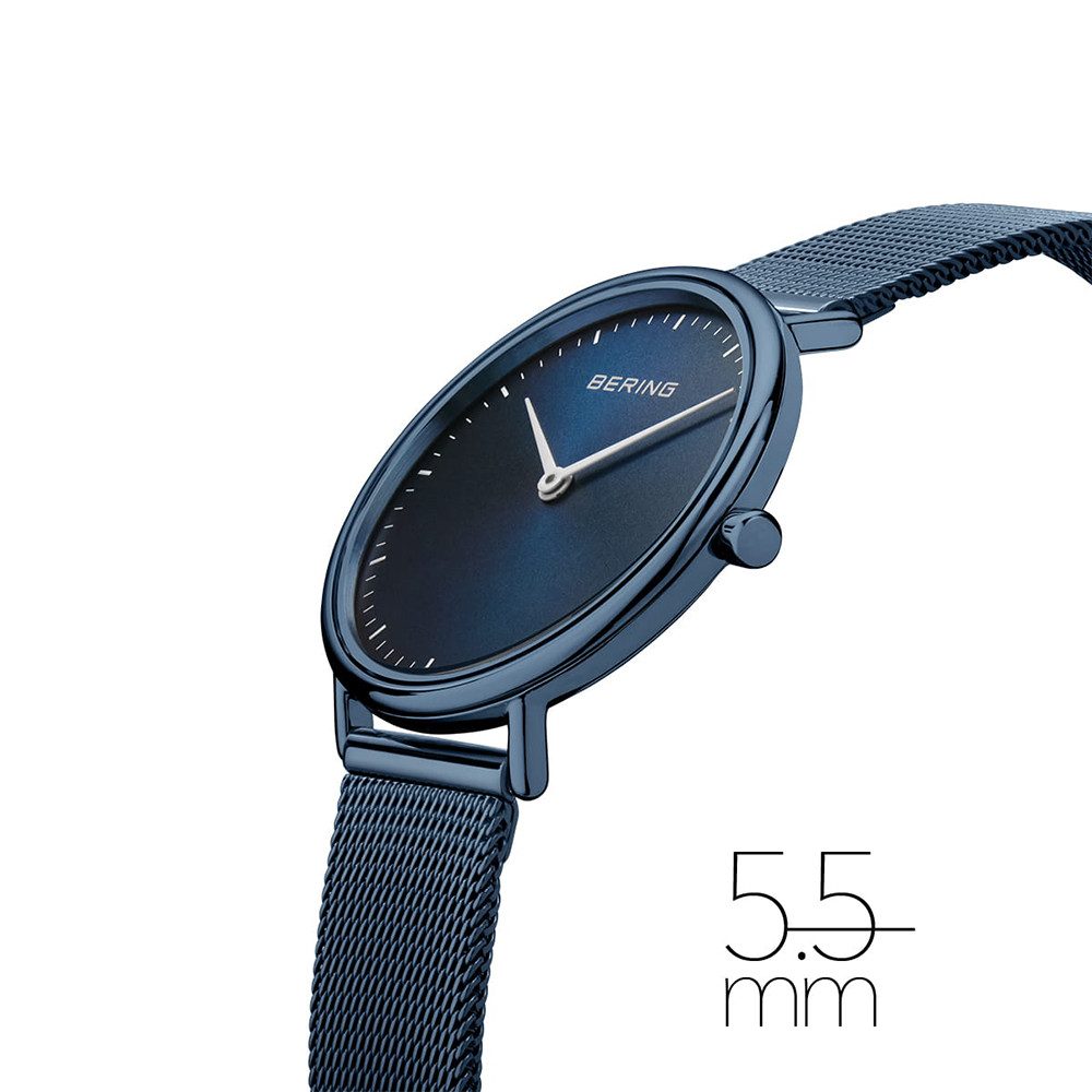 Bering Quarzuhr Bering Ultra Slim blau günstig online kaufen