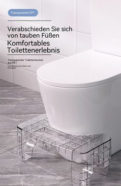 RefinedFlare Fußhocker Toilettenhocker, Fußhocker, Hocke, Hilfs-Defäkation, Badezimmer