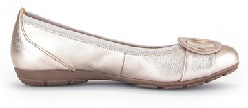 Gabor Ballerina Flache Schuhe, Slipper mit Hovercraft Luftkammern-Laufsohle