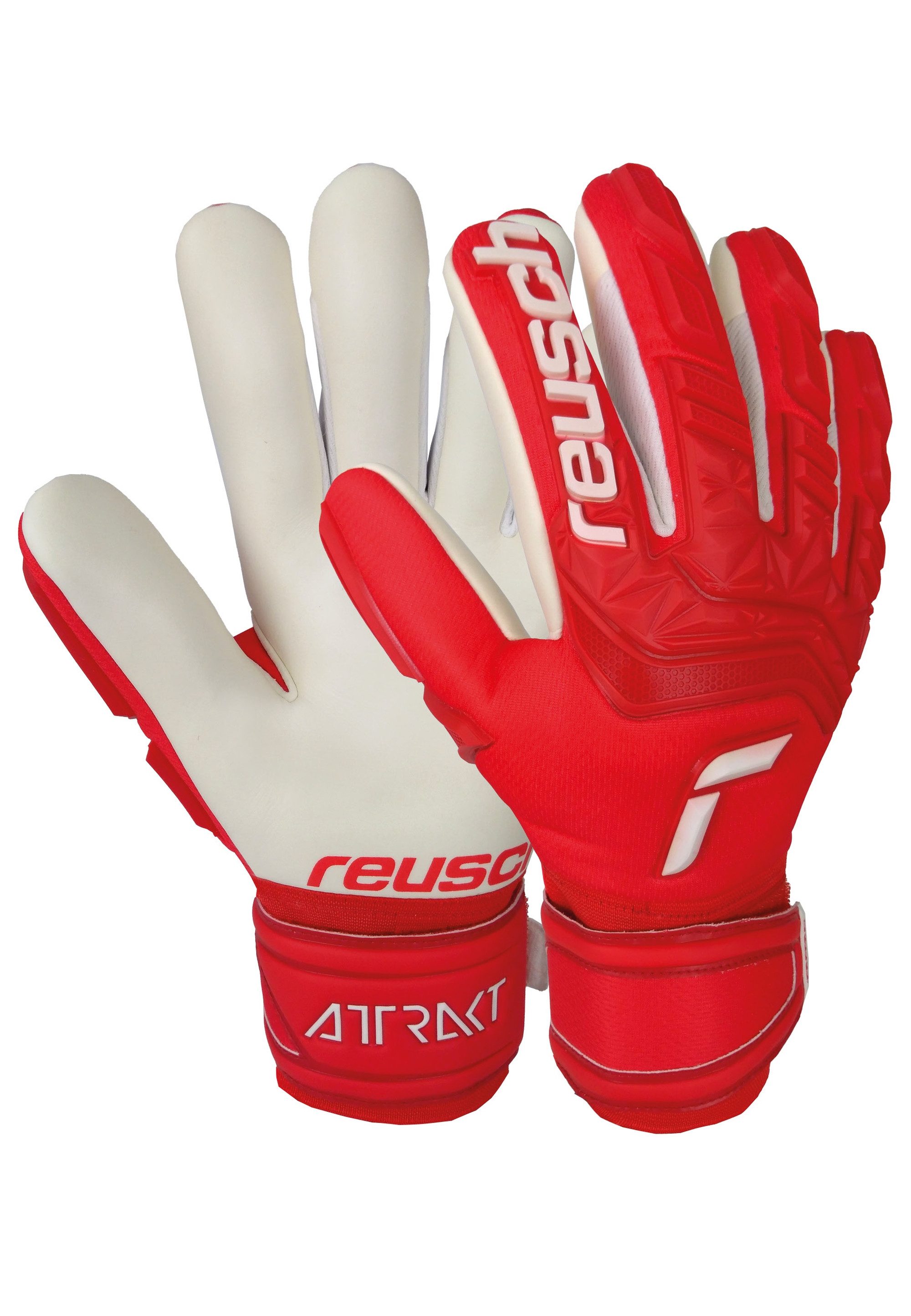 Reusch Torwarthandschuhe Attrakt Freegel Silver mit Evolution Negative Cut