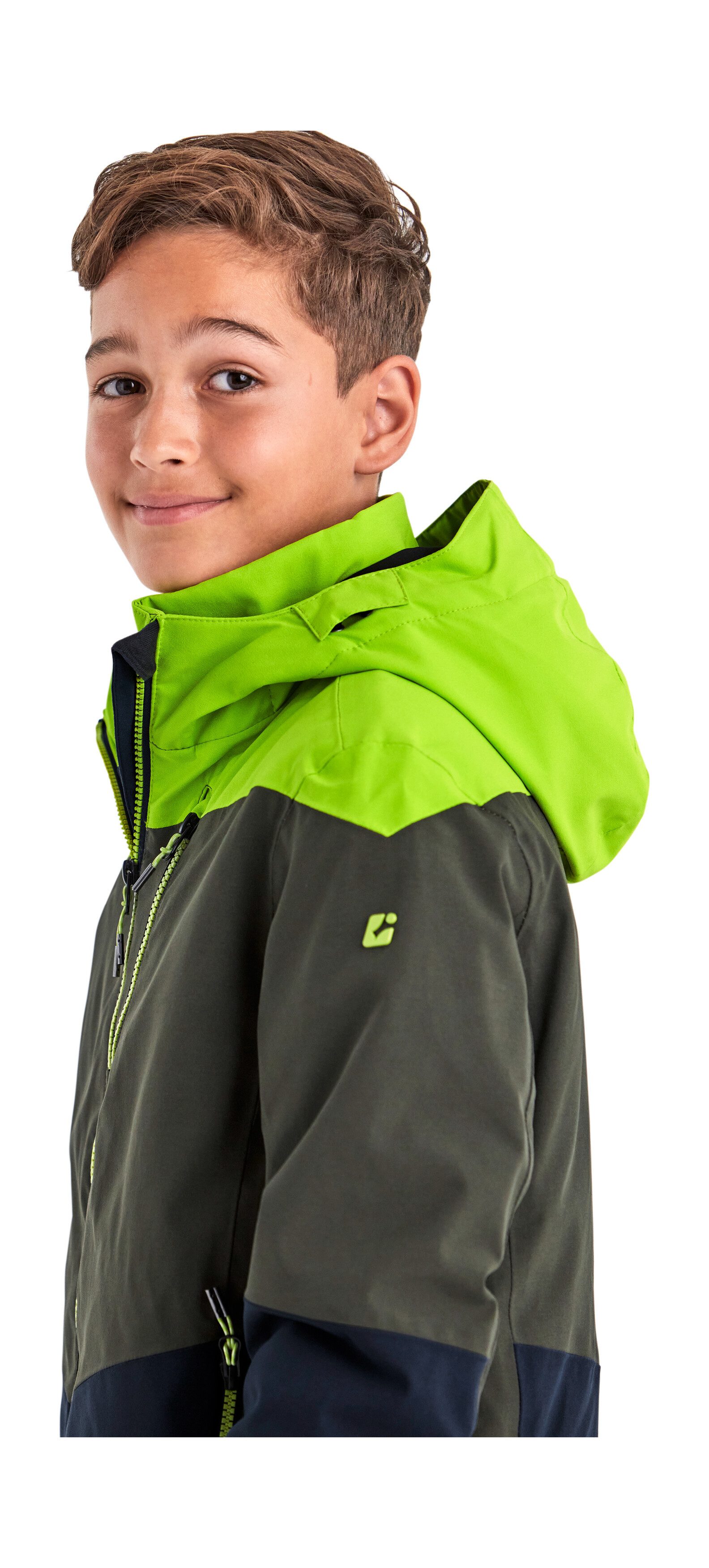 Killtec Skijacke KSW 161 BYS SKI JCKT Wasserdichte, atmungsaktive Skijacke mit abnehmbarer Kapuze