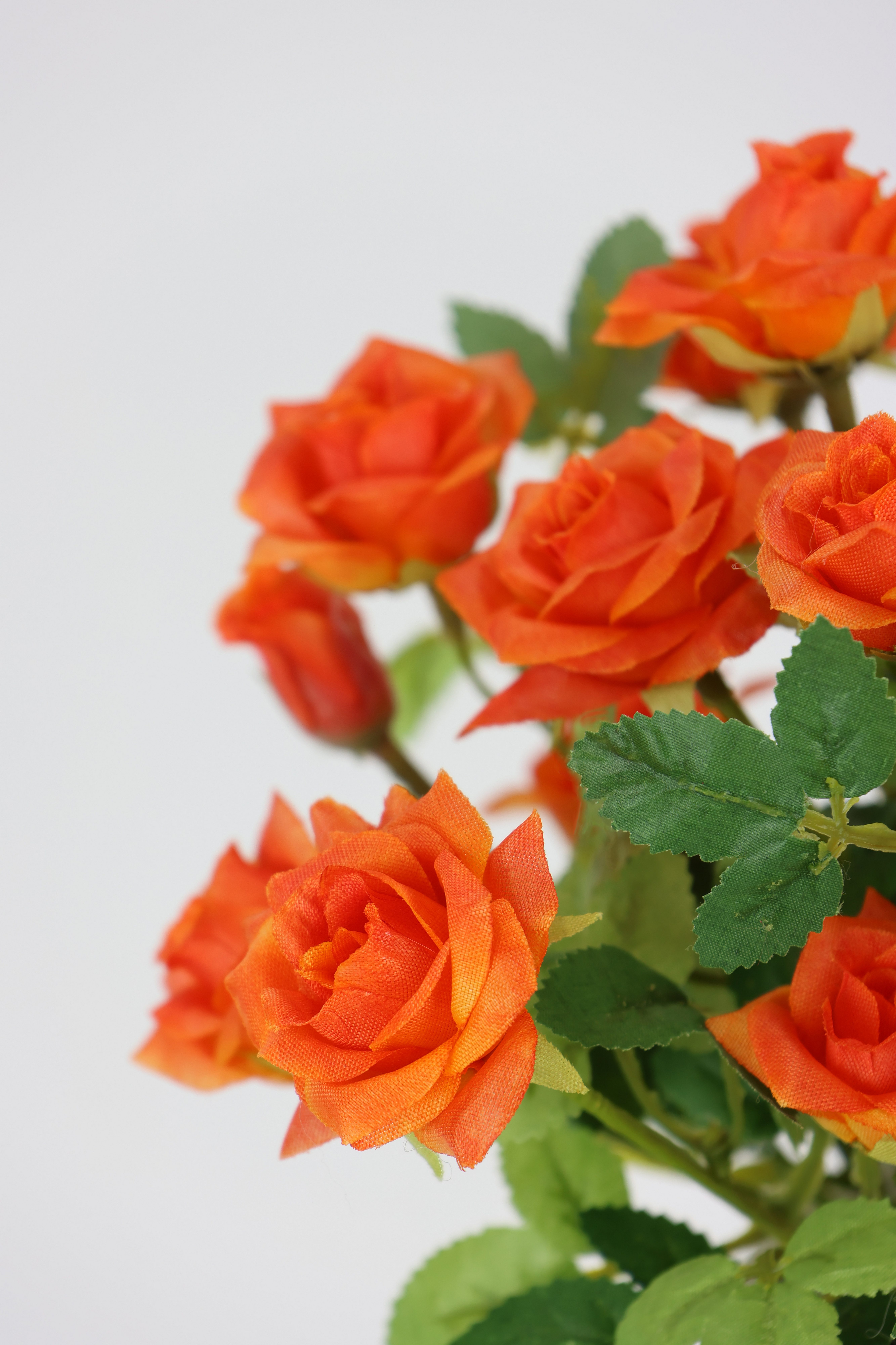 Kunstblume Wildrosen Busch im Topf Rosen, I.GE.A., Höhe 21 cm, Rosen Kunstrosen Kunstpflanze Blumen Künstliche Hochzeitsdeko