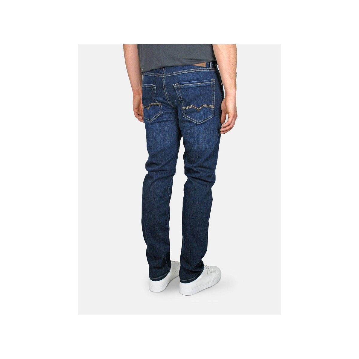 MAC 5-Pocket-Jeans blau (1-tlg)