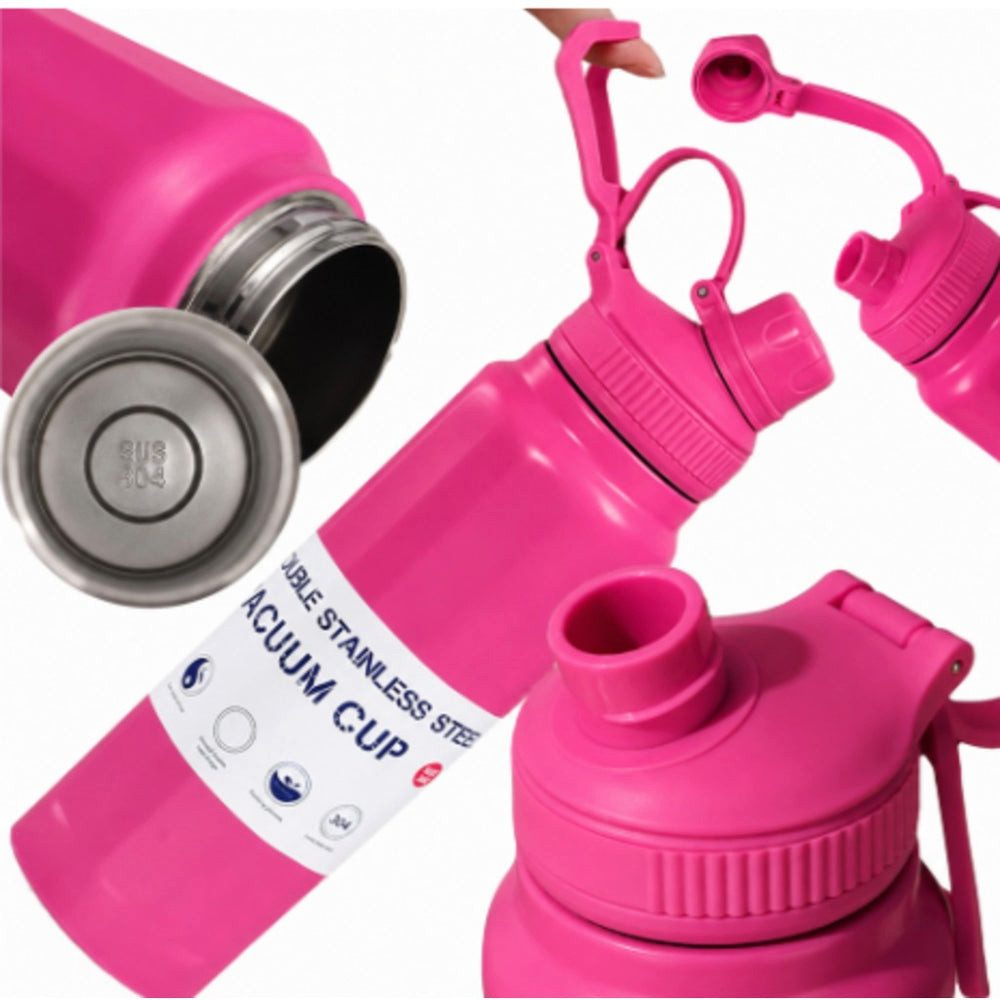 VERK GROUP Thermobecher Thermobecher 700 ml mit Griff – Isolierbecher für heiße & kalte Geträn – Bild 2 von 5