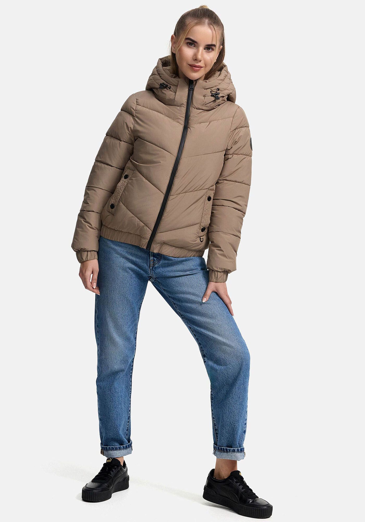Marikoo Winterjacke Nayanaa mit abnehmbarer Kapuze – Bild 3 von 5