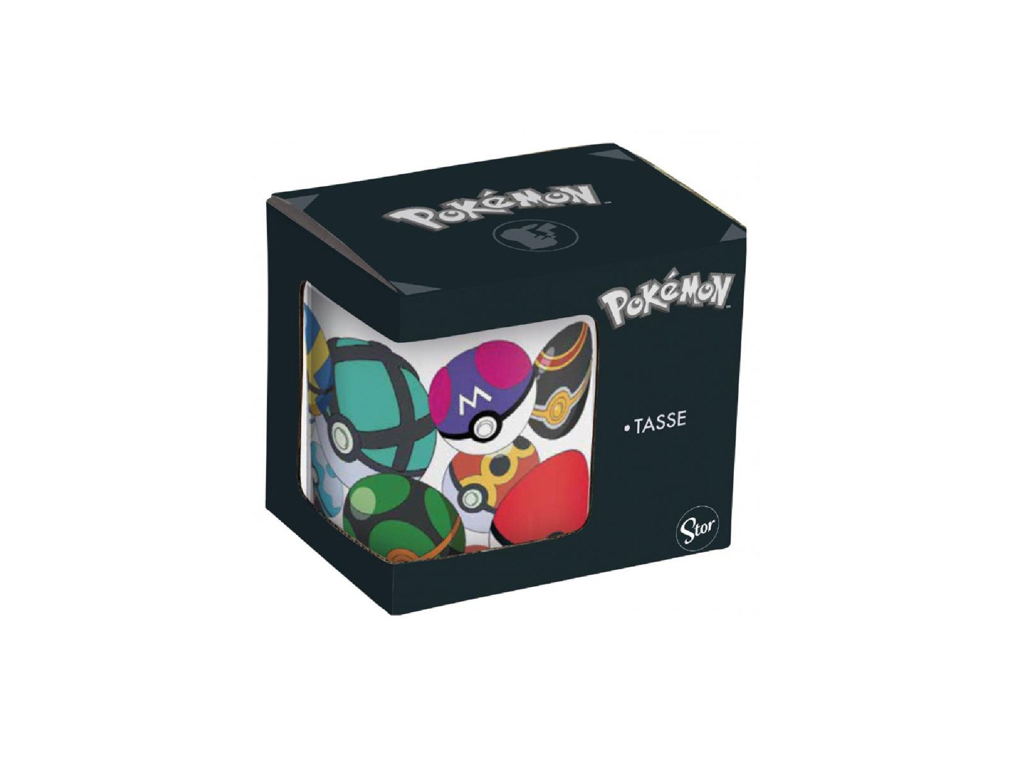 POKEMON JUEGO DE CARTAS Tasse Pokemon Multi Pokéball Tasse, 325 ml, Keramik