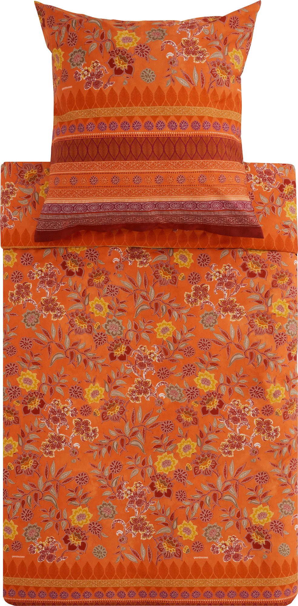 Bassetti Bettwäsche Bettwäsche "Varigotti", Mako-Satin, Feinsatin Paisley/Blumen/Ornamente