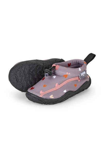 Sterntaler® Badeschuhe Herz Badeschuh (1-tlg., Aquaschuhe mit Größenregulierungsband aus Gummi) Badeschuhe aus Neopren mit Anti-Rutsch-Sohle, Babyschuh zum Schwimmen