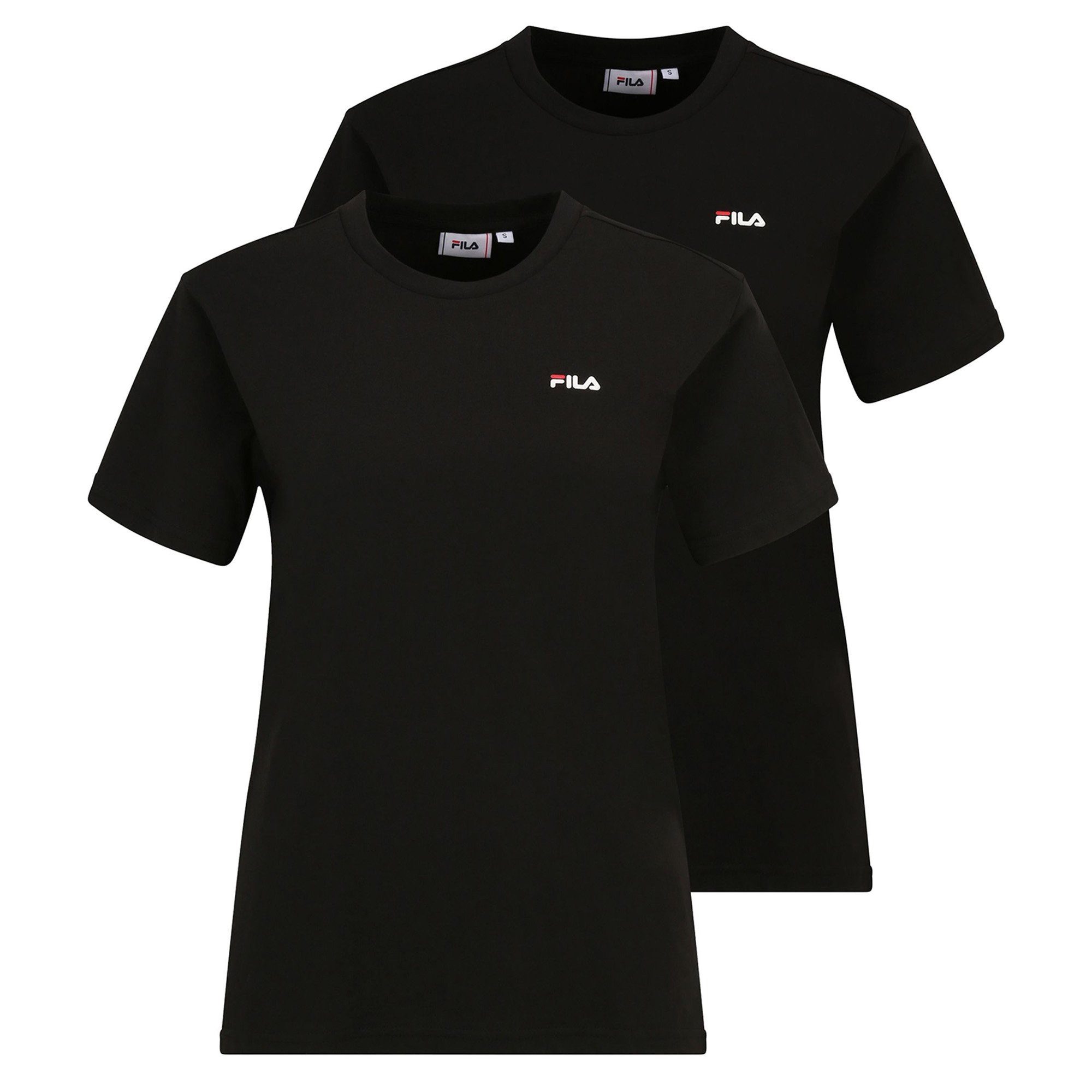 T-Shirt Damen T-Shirt 2er Pack Baumwolle BARI TEE