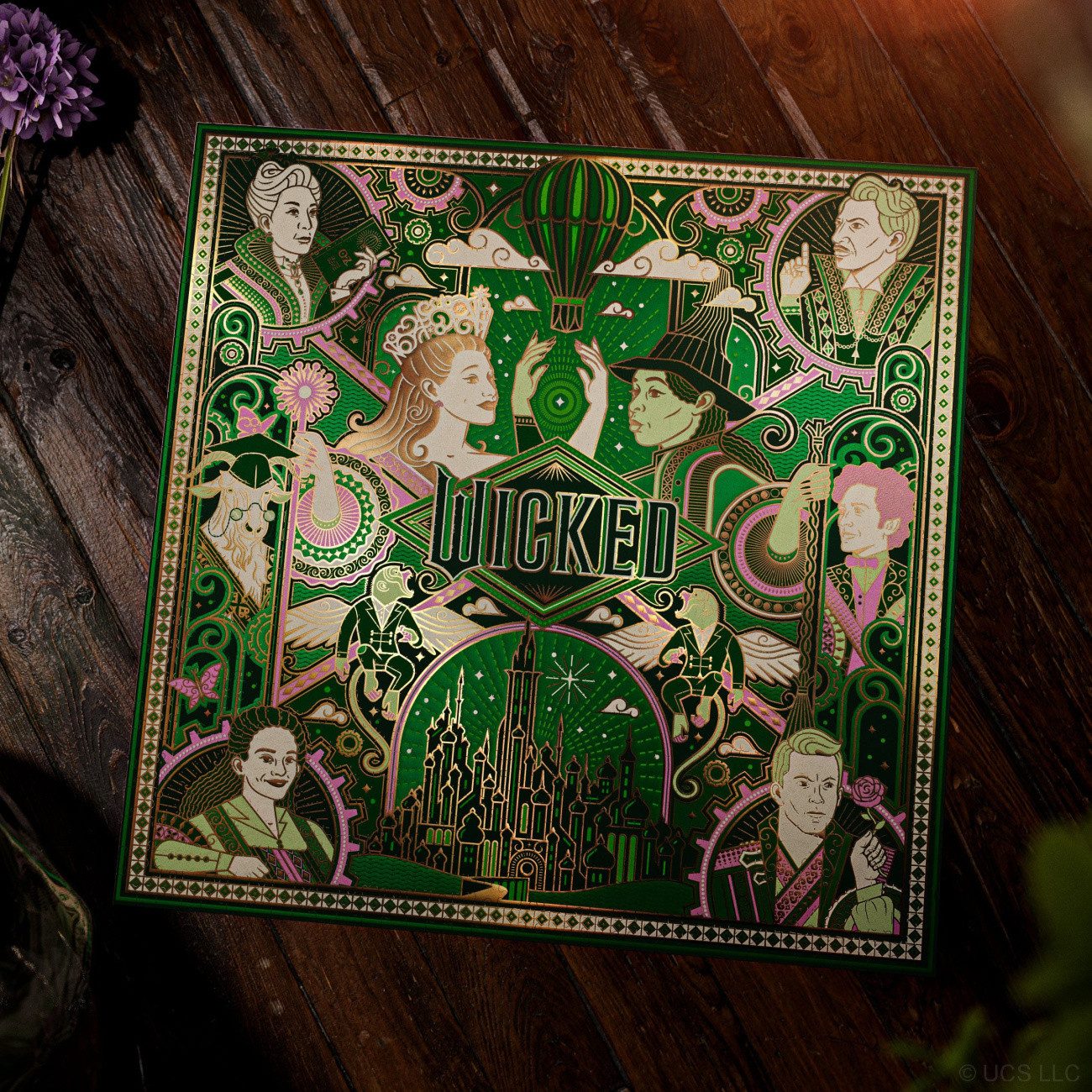 Theory11 Puzzle Wicked Multi-Dimensionales Puzzle (1000 Teile), Puzzleteile