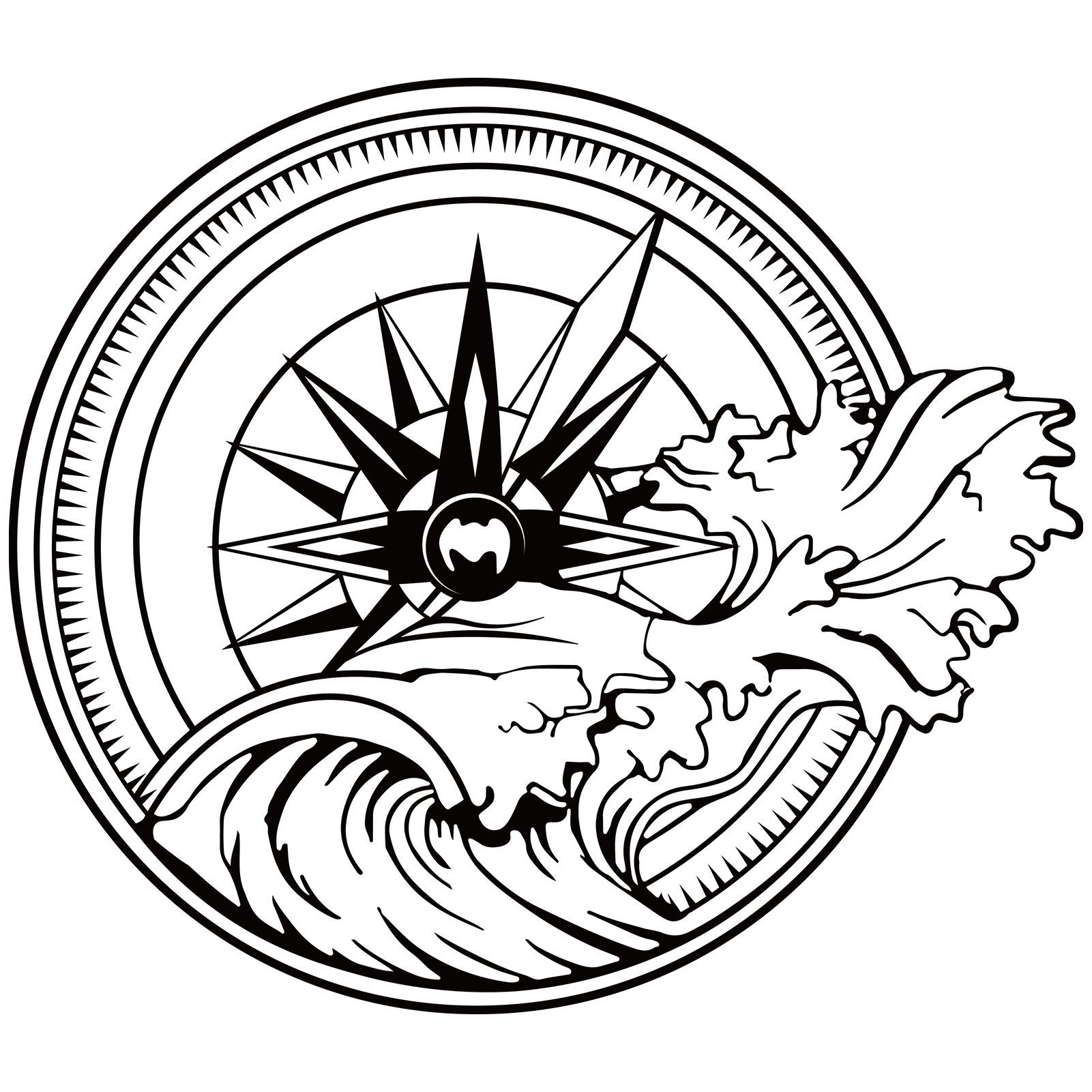 Wanddekoobjekt Wanddekorationen aus Metall in Form von Zahnrädern, abstrakt, lustig