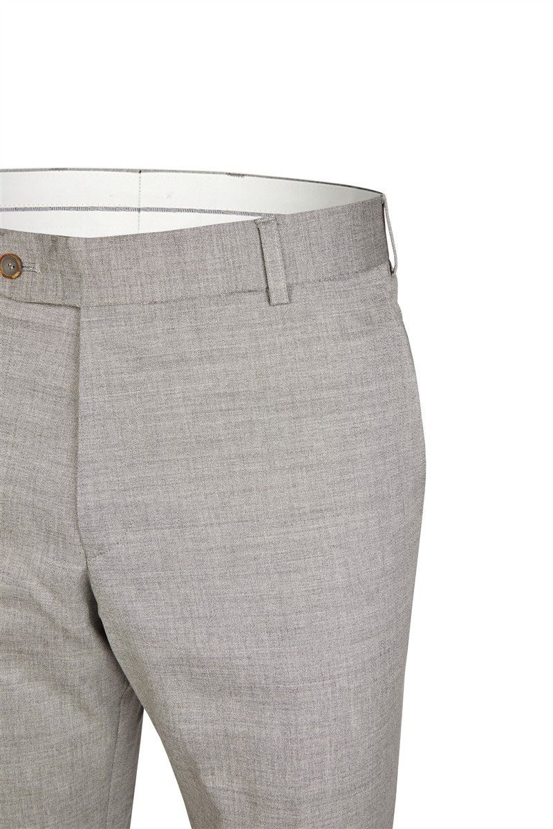 Atelier Torino Anzughose Atelier-Torino MIX&MATCH Herren Hose Drop8 Hellgrau meliert